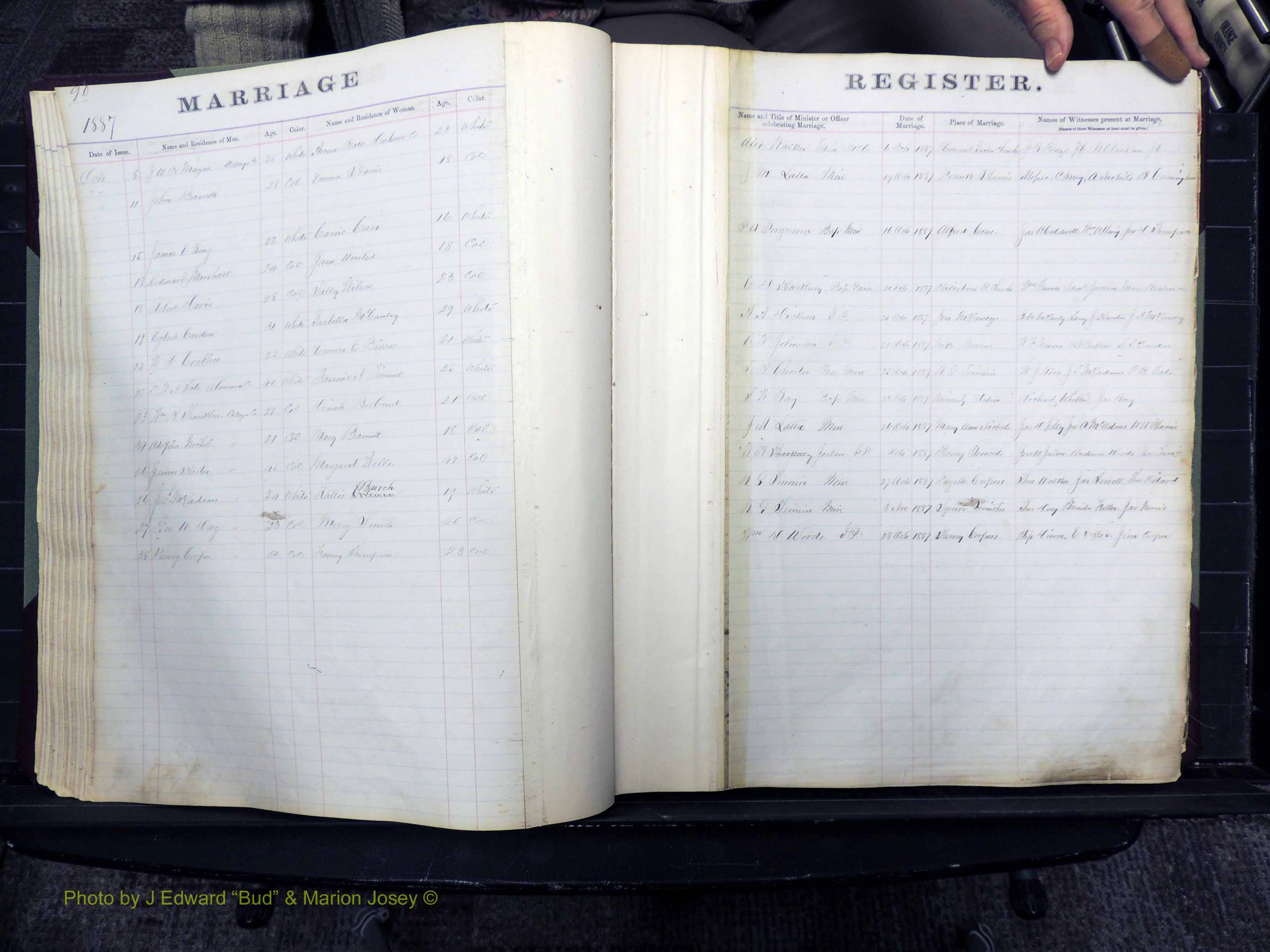 Orange Co, NC, Marriages, Male, 1880-1910 (189).JPG