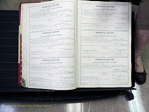 Peach Co, GA, Marriages, Book B, 1925-1991 pg 002-003.JPG