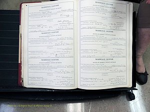 Peach Co, GA, Marriages, Book B, 1925-1991 pg 018-019.JPG