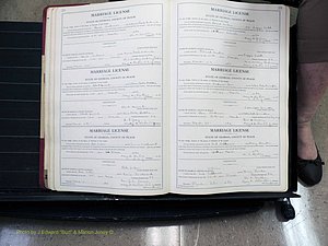 Peach Co, GA, Marriages, Book B, 1925-1991 pg 038-039.JPG