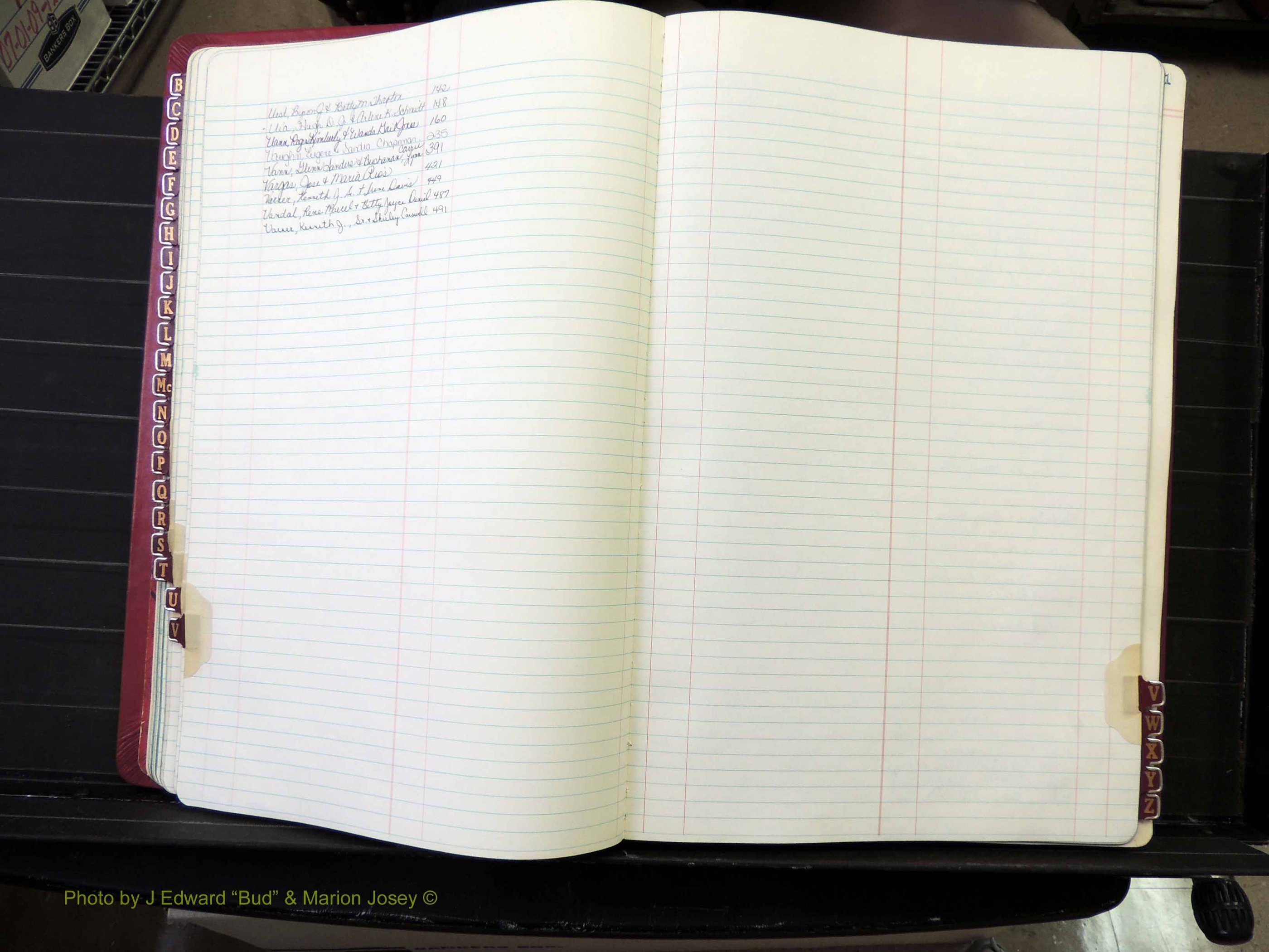 Peach Co, GA, Marriages, Book F, 1980-1995 Index V.JPG