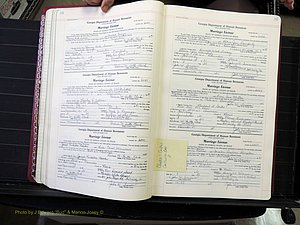 Peach Co, GA, Marriages, Book F, 1980-1995 pg 034-035.JPG