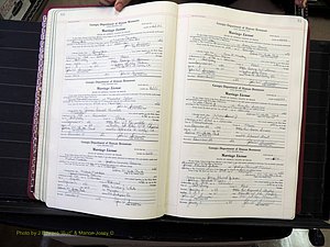 Peach Co, GA, Marriages, Book F, 1980-1995 pg 060-061.JPG