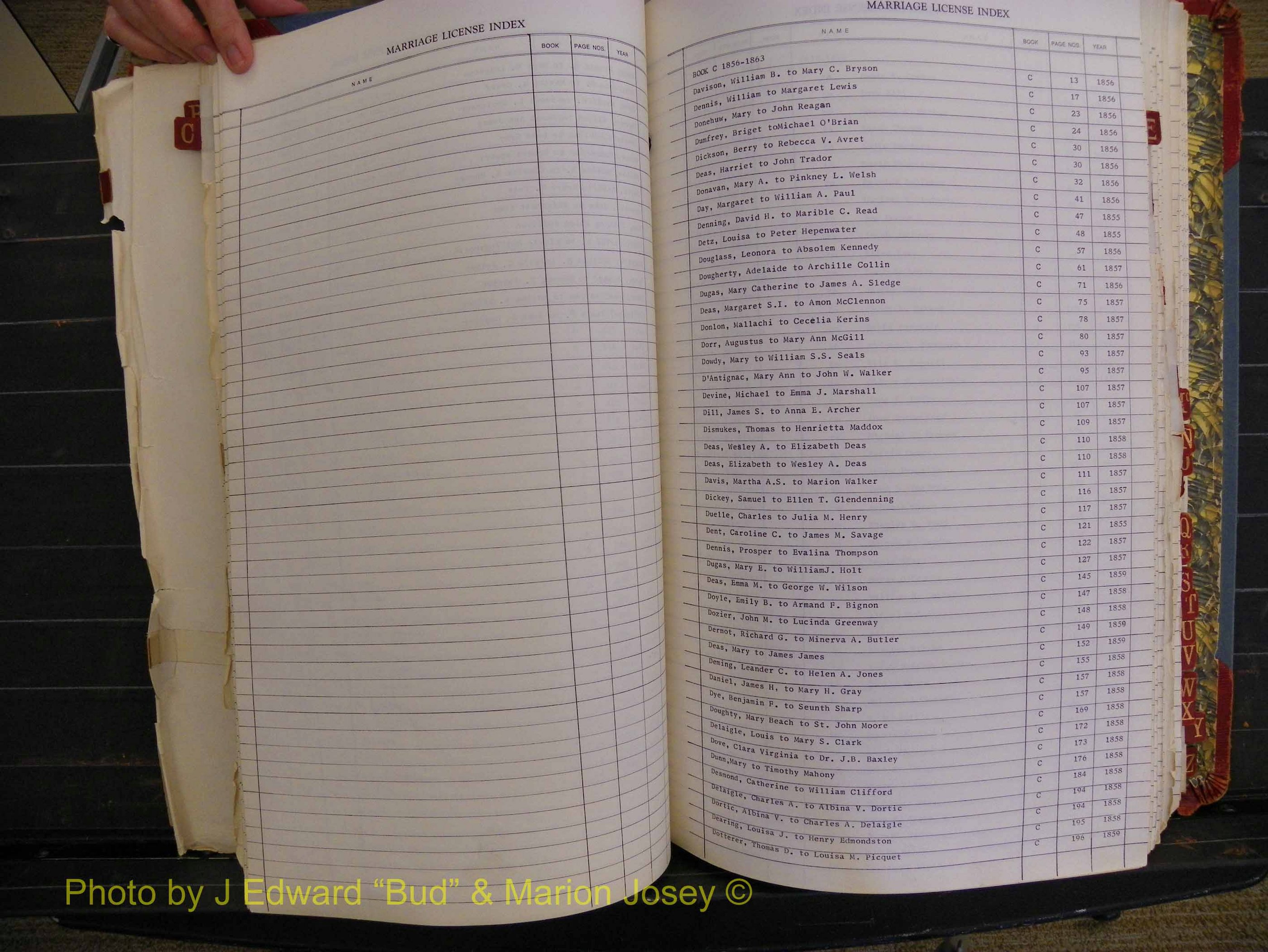 Richland Marriages 1806-1887, Index D (166).JPG