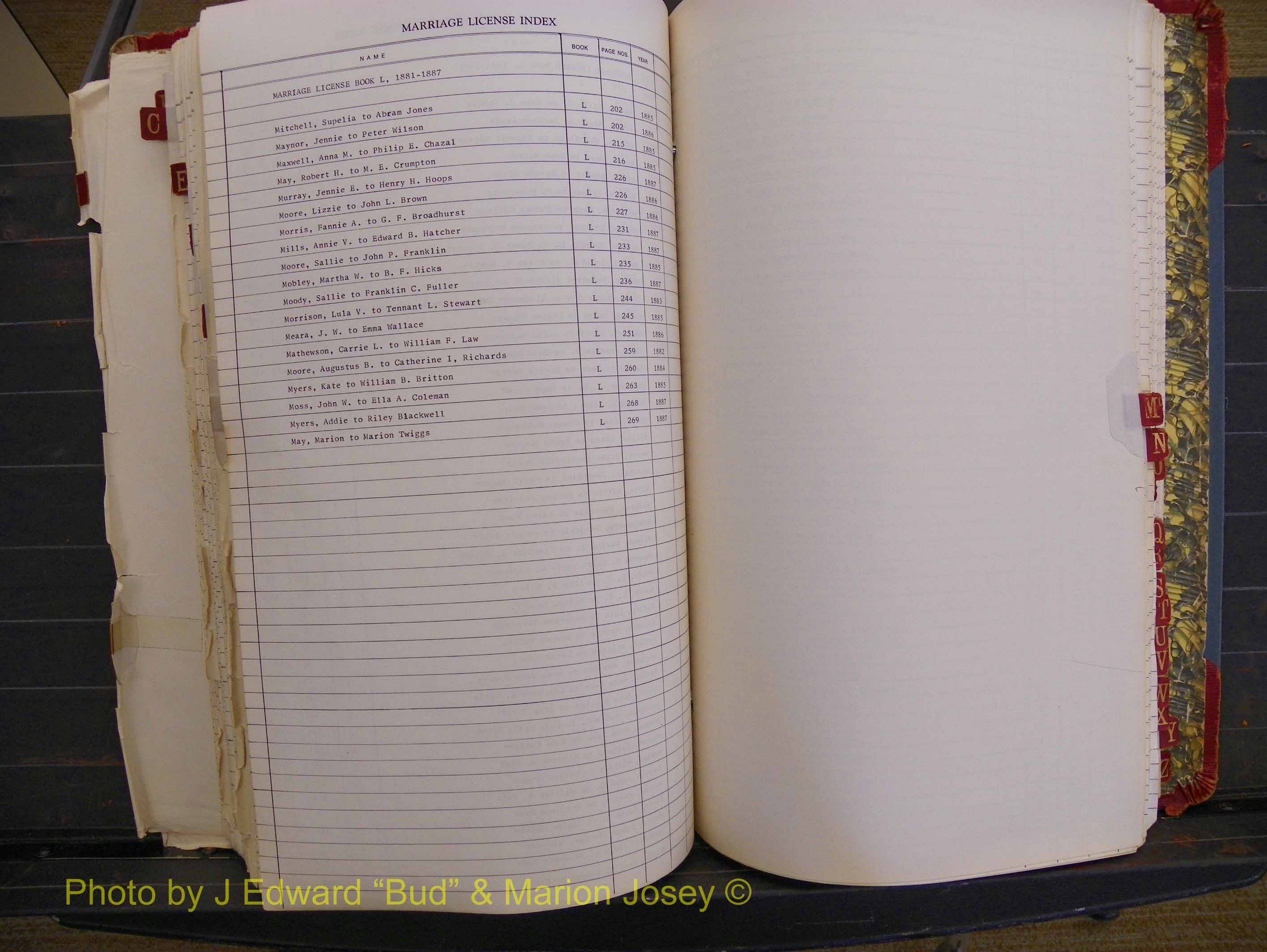 Richland Marriages 1806-1887, Index M (303).JPG