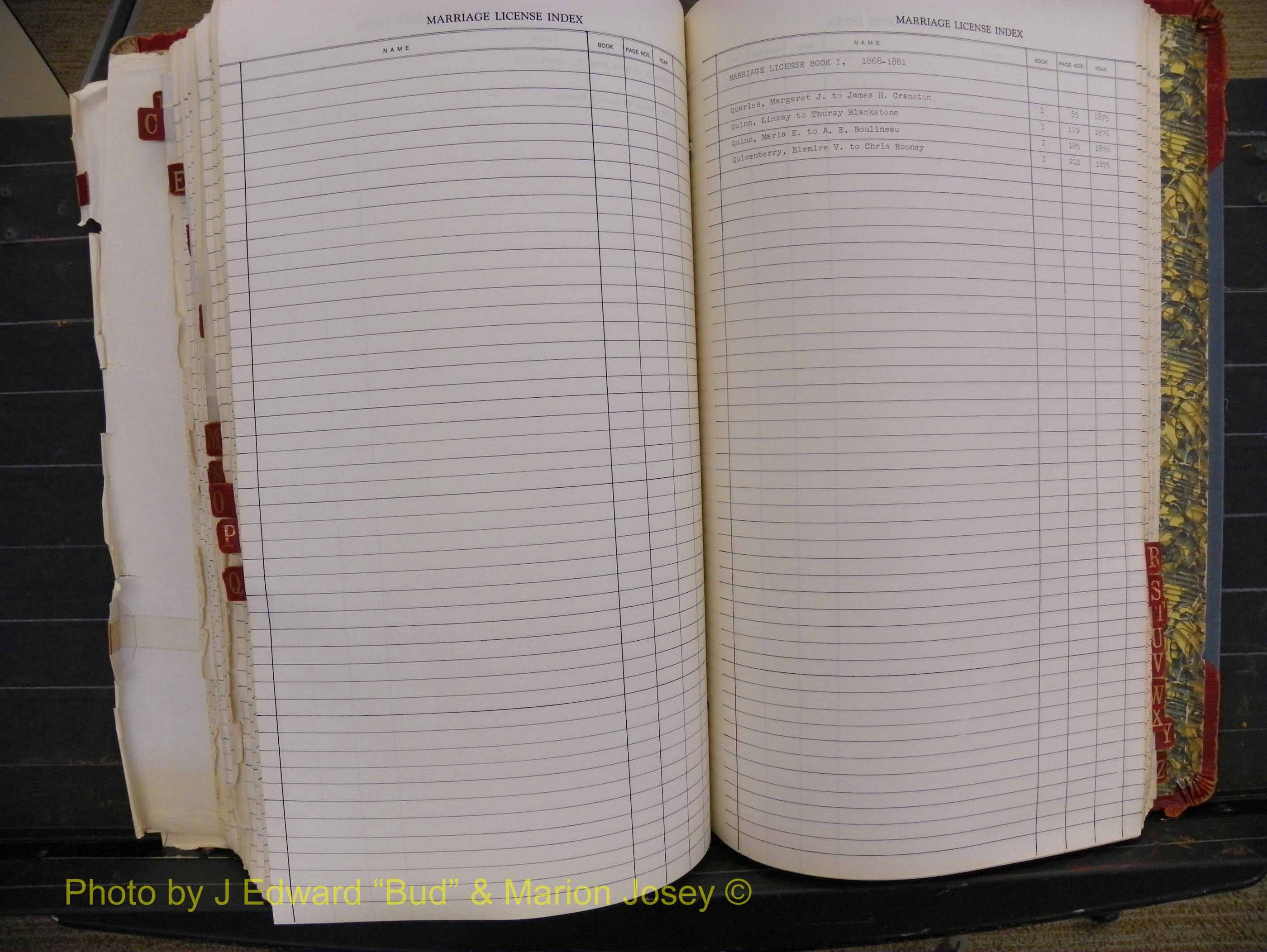 Richland Marriages 1806-1887, Index Q (357).JPG