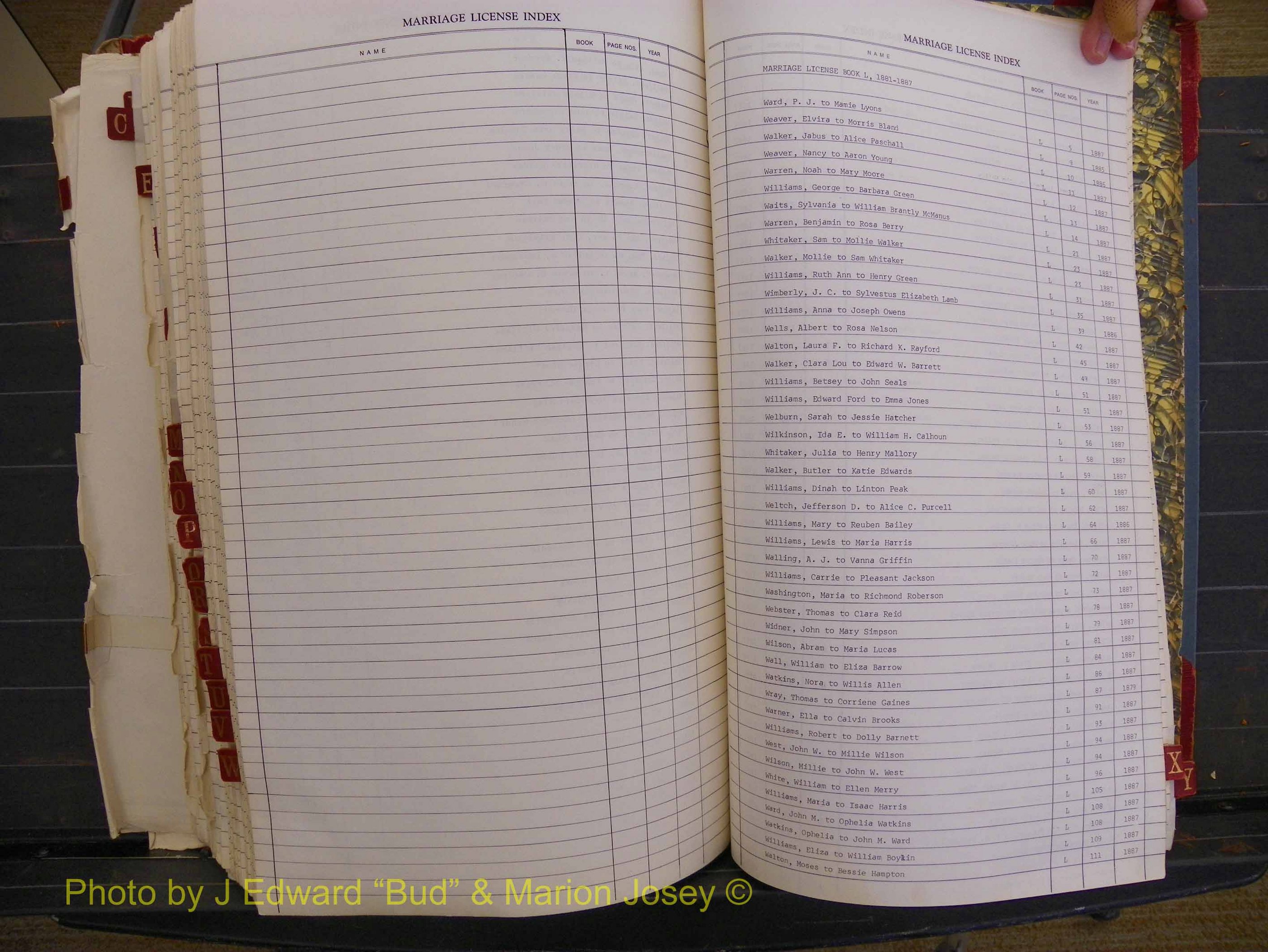 Richland Marriages 1806-1887, Index W (449).JPG