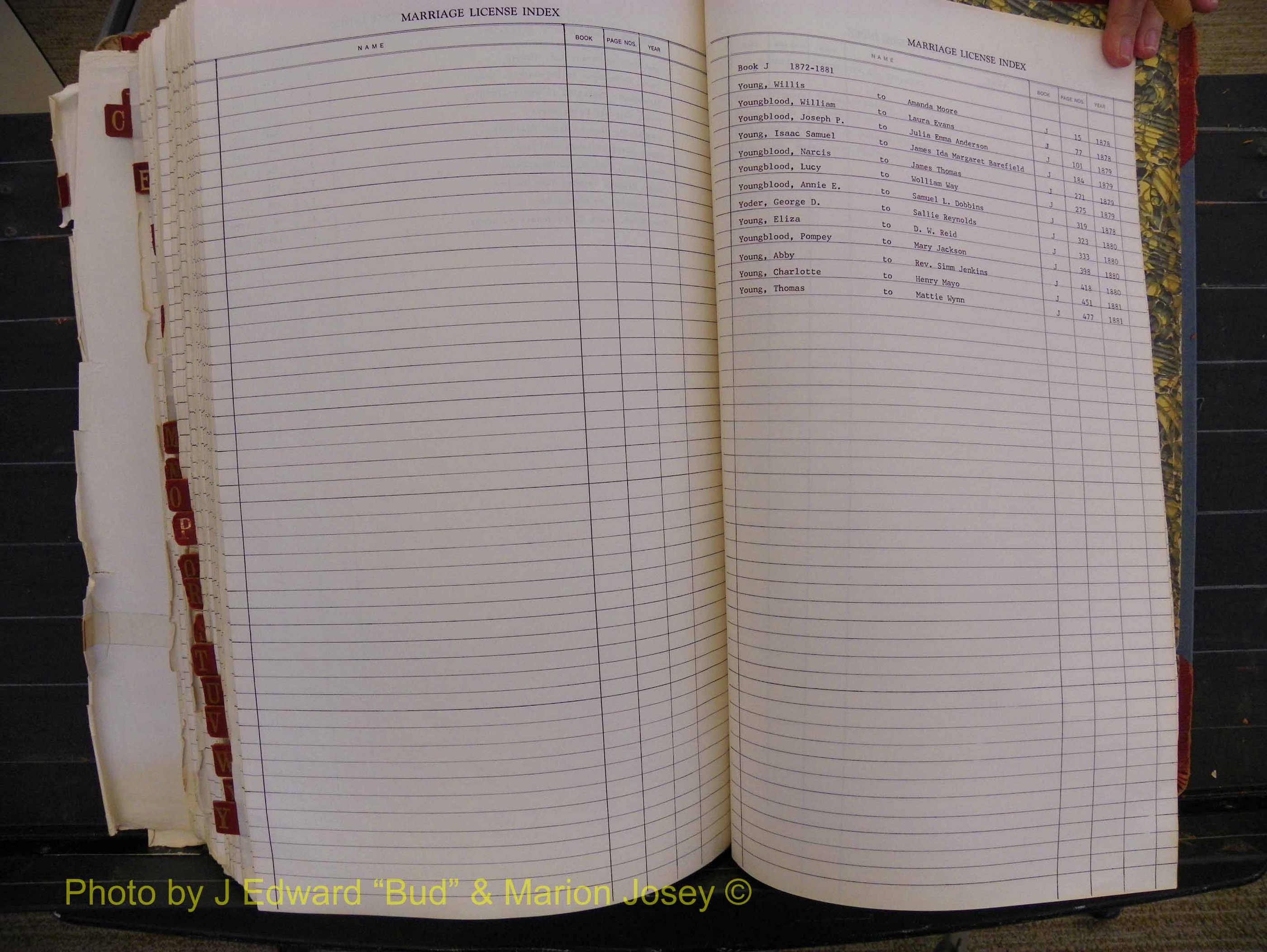 Richland Marriages 1806-1887, Index Y (459).JPG