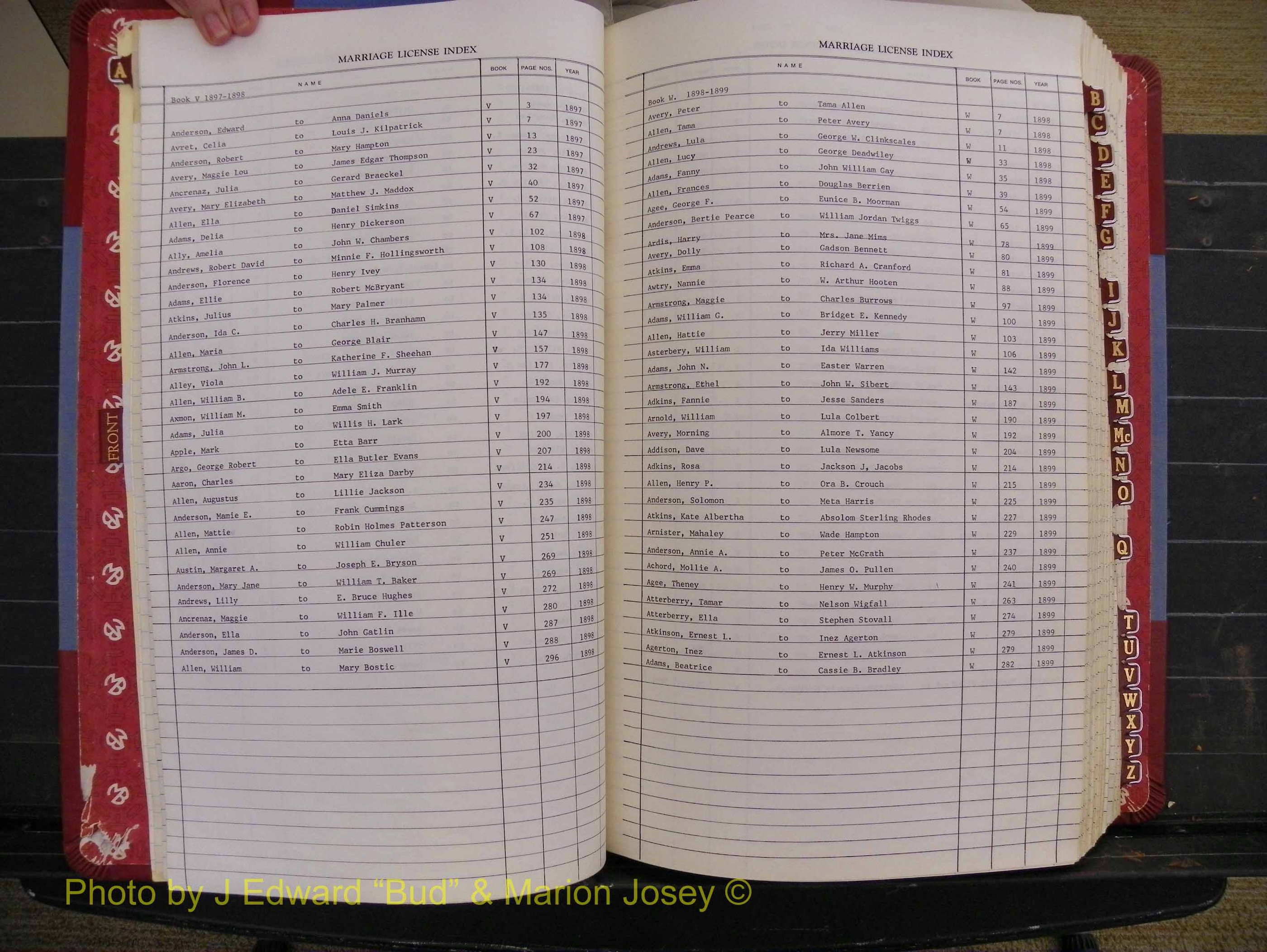 Richmond Marriages 1880-1902, Index A (110).JPG