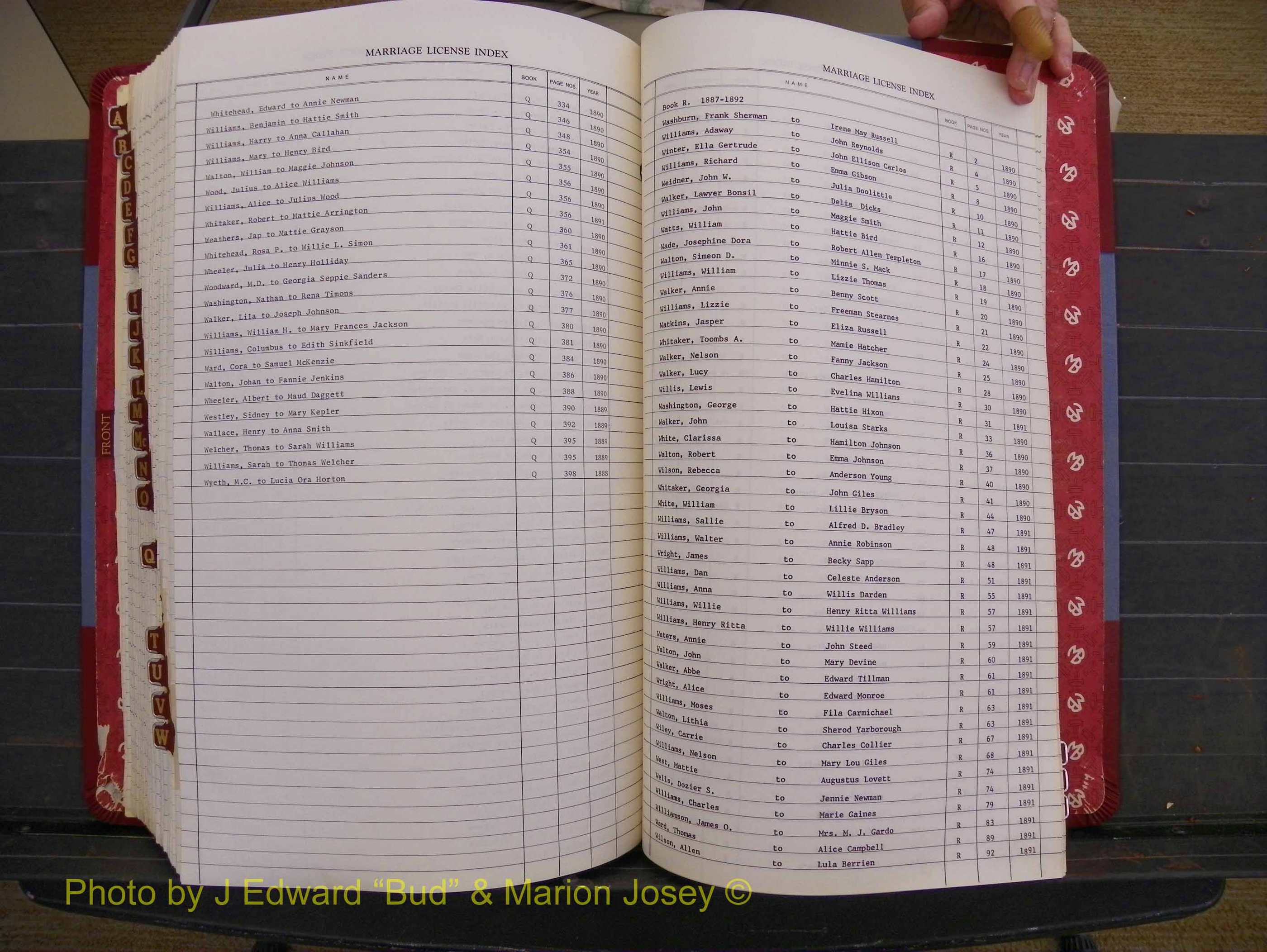 Richmond Marriages 1880-1902, Index W (453).JPG