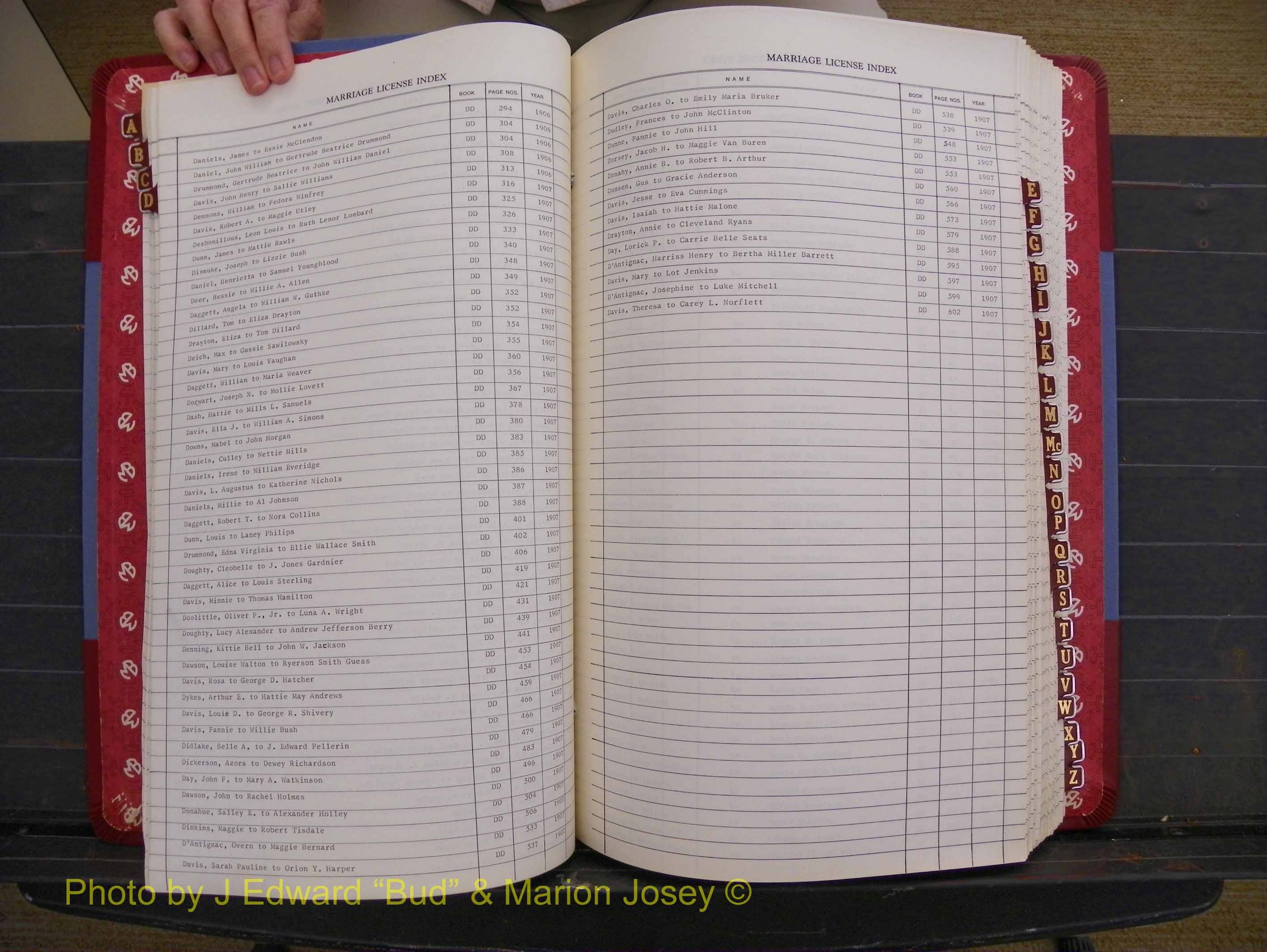 Richmond Marriages 1903-1912, Index D (146).JPG