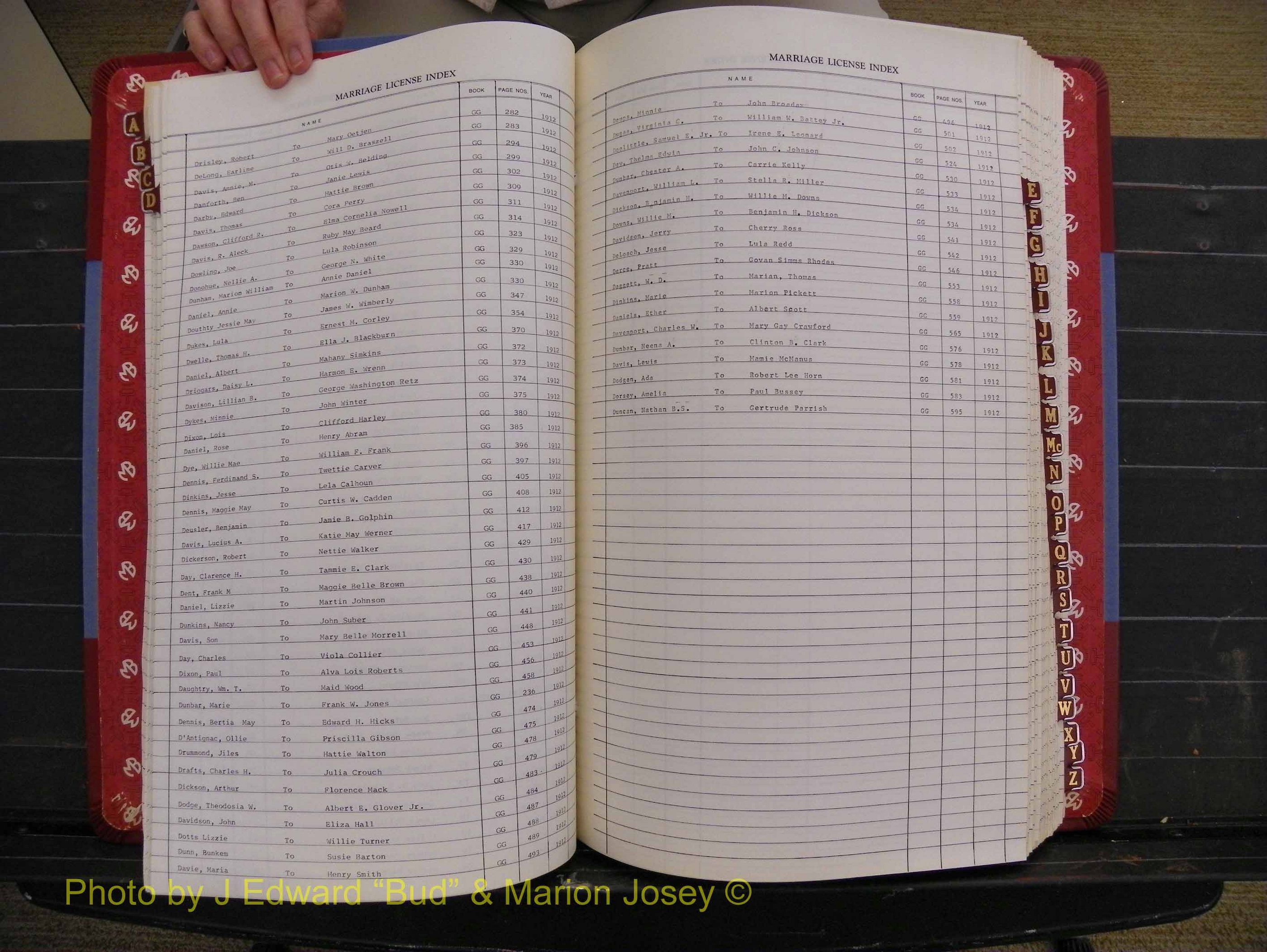 Richmond Marriages 1903-1912, Index D (152).JPG