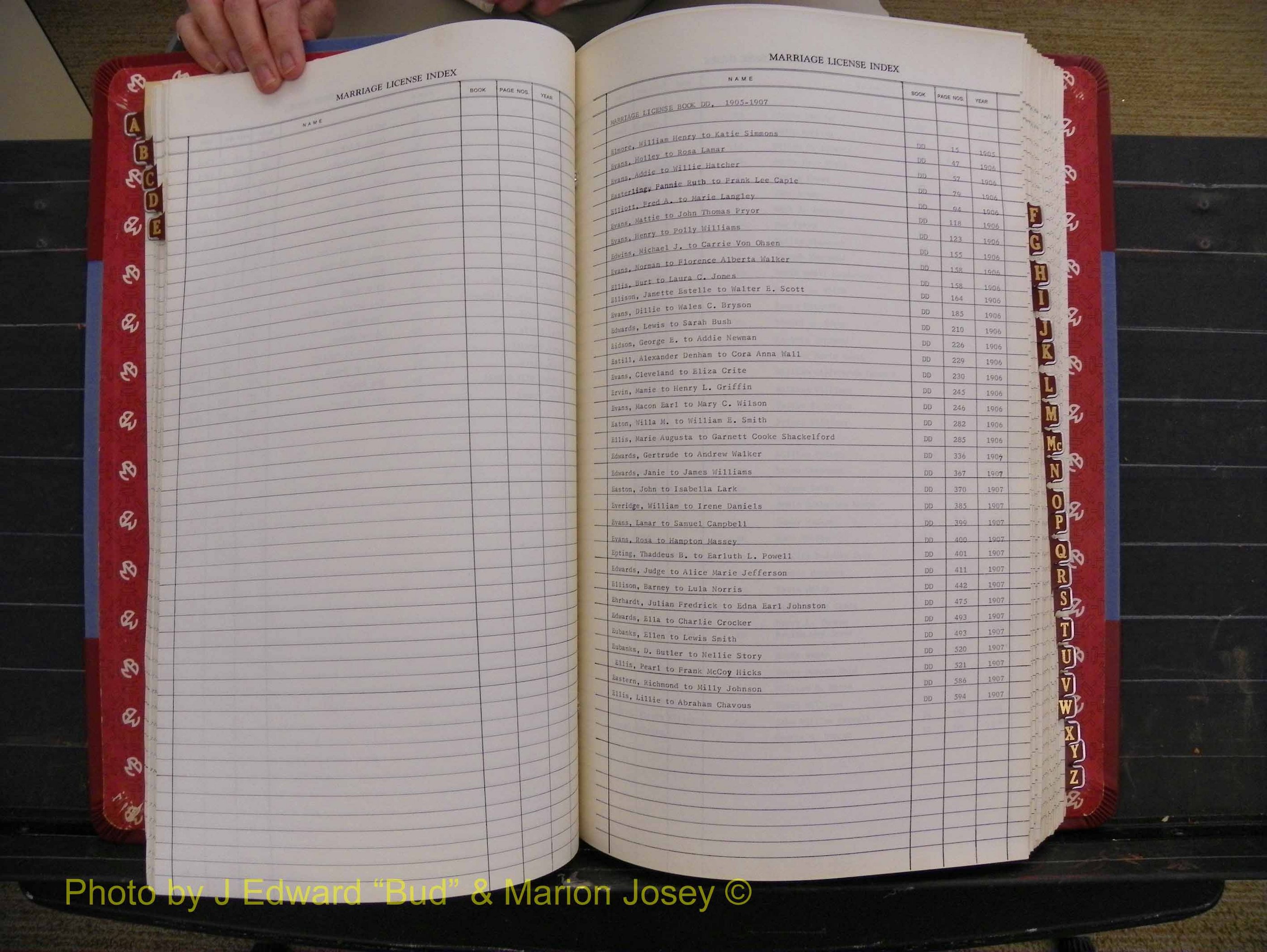 Richmond Marriages 1903-1912, Index E (156).JPG