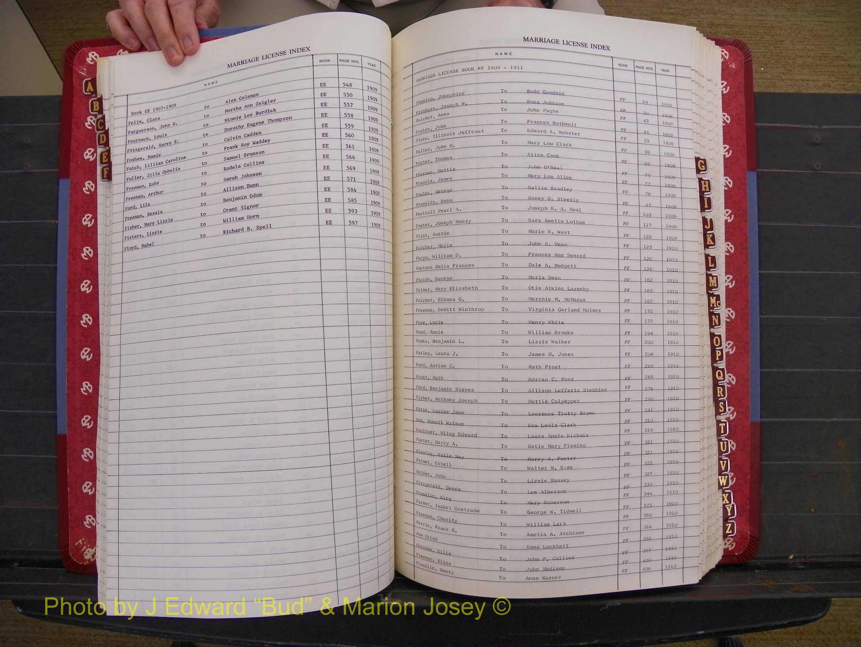 Richmond Marriages 1903-1912, Index F (165).JPG