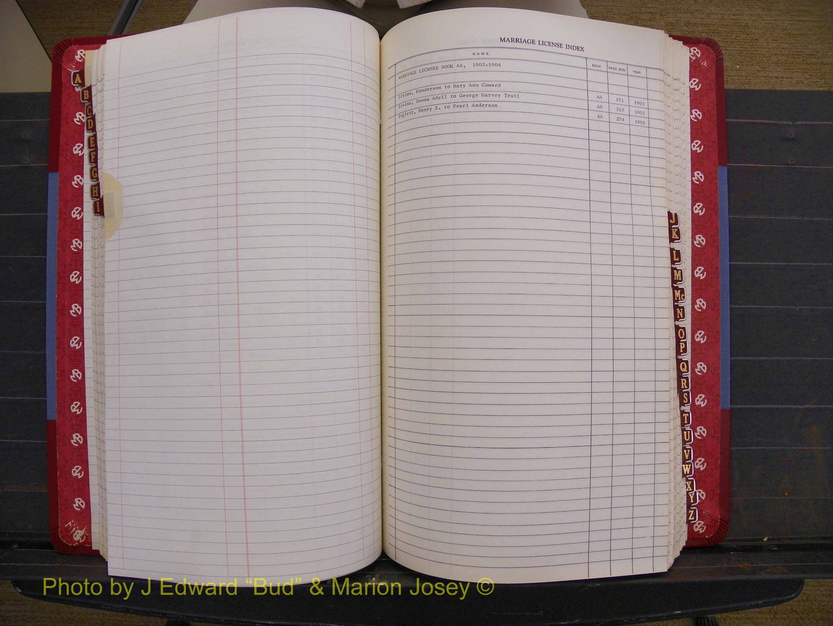 Richmond Marriages 1903-1912, Index I (195).JPG