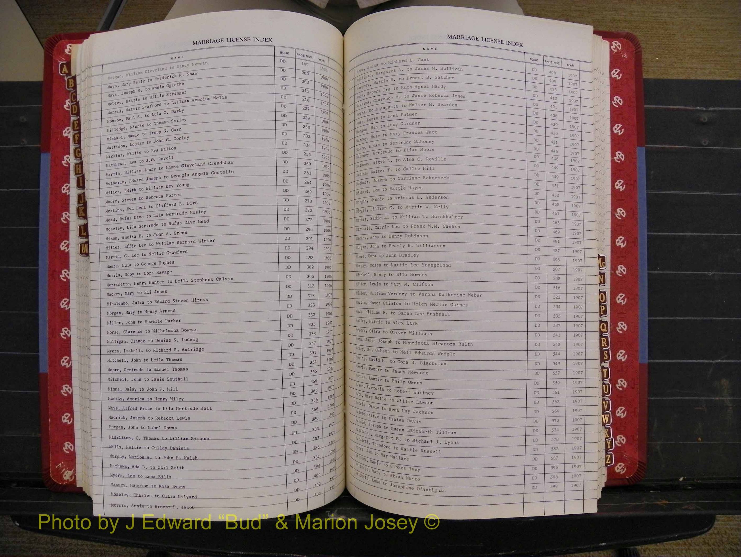 Richmond Marriages 1903-1912, Index M (235).JPG
