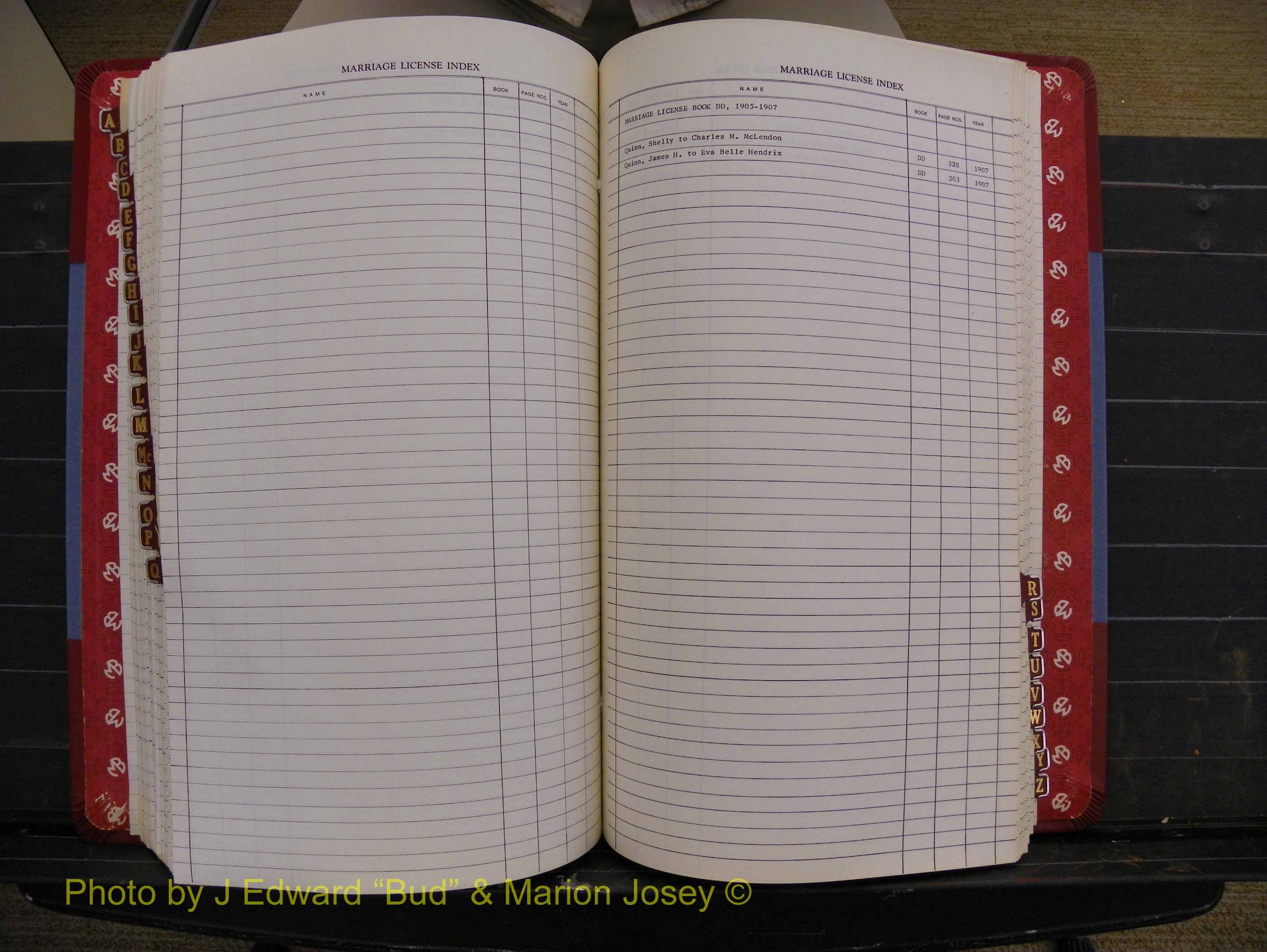 Richmond Marriages 1903-1912, Index Q (276).JPG