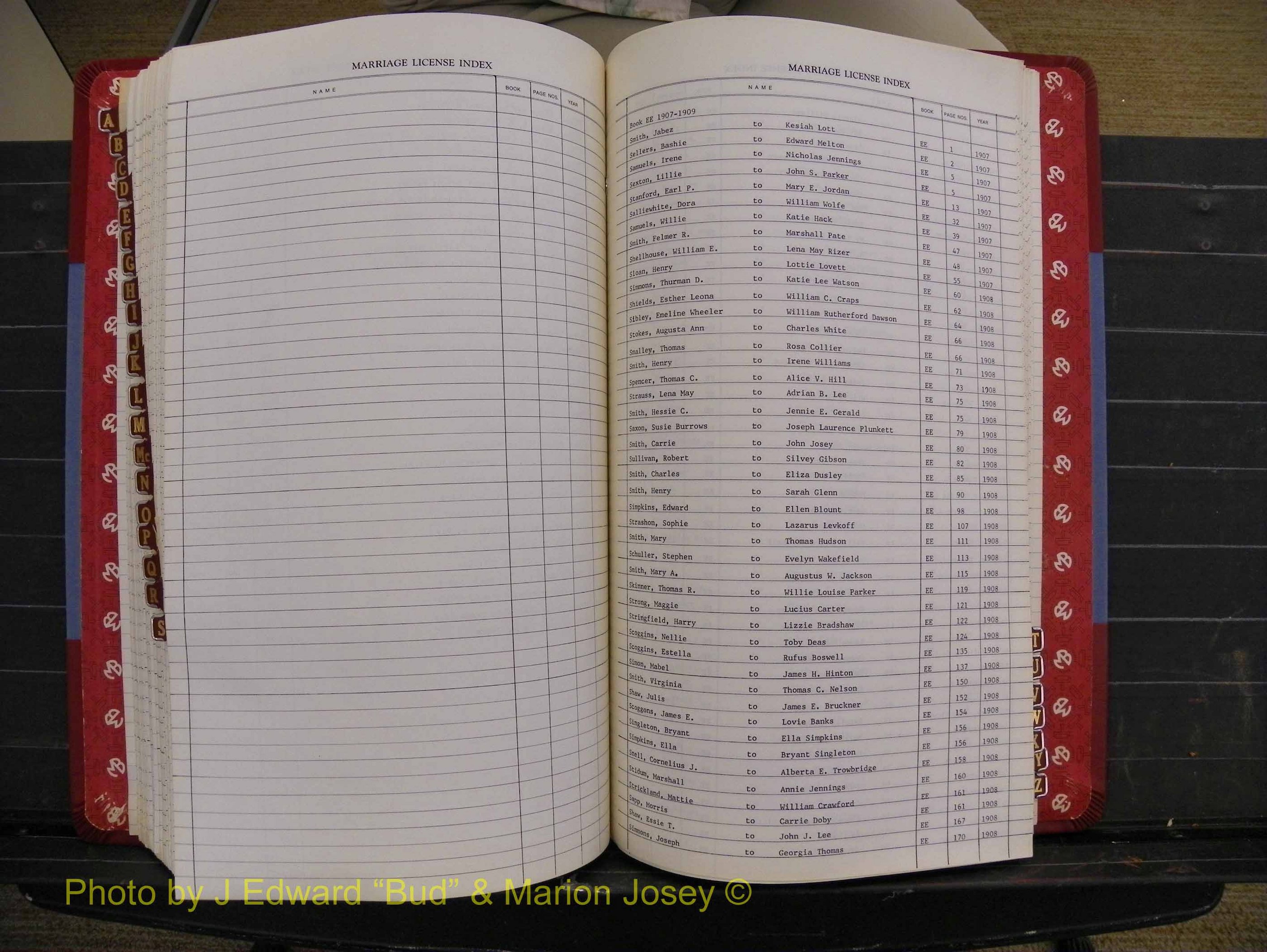 Richmond Marriages 1903-1912, Index S (299).JPG