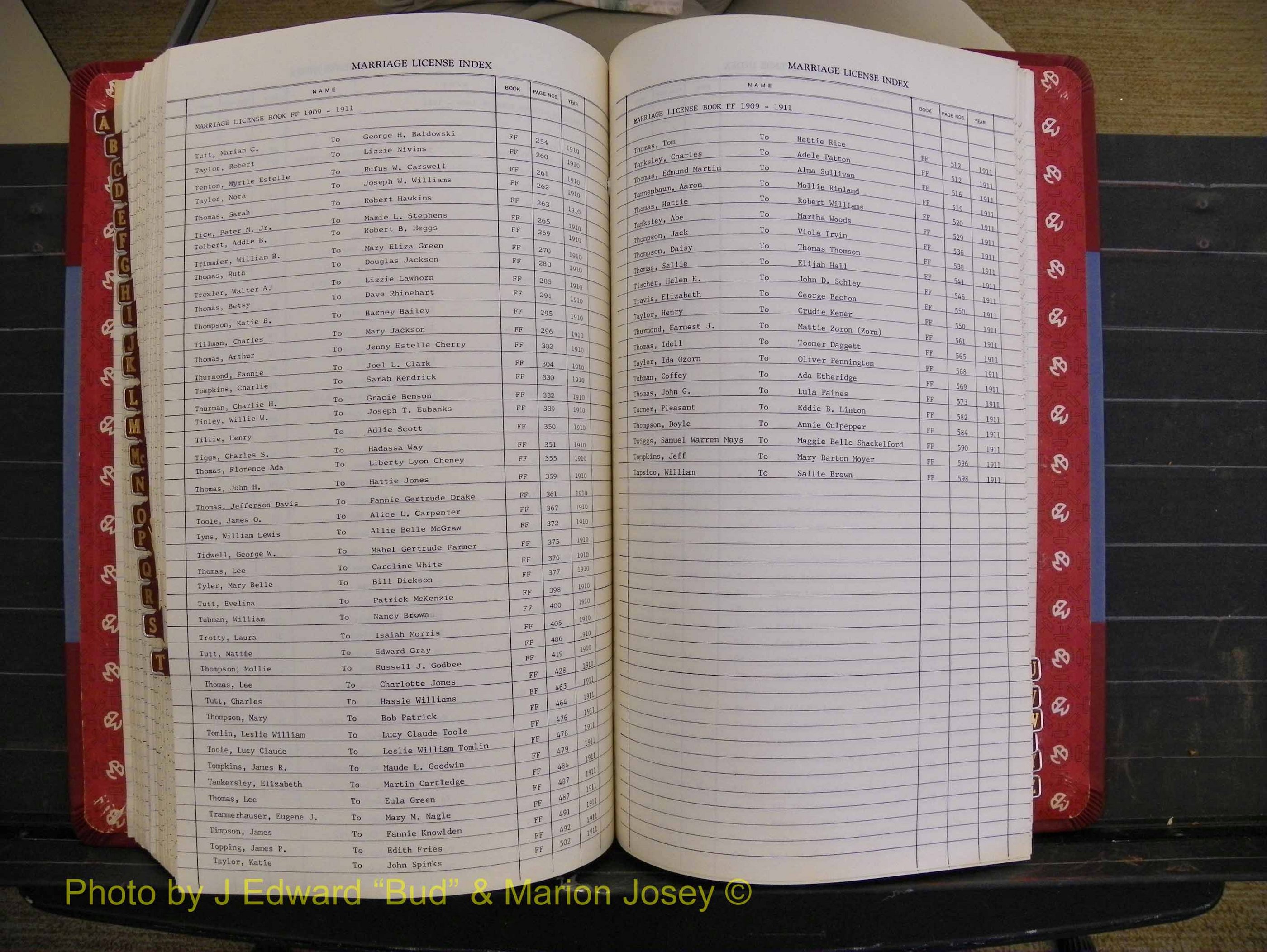 Richmond Marriages 1903-1912, Index T (315).JPG