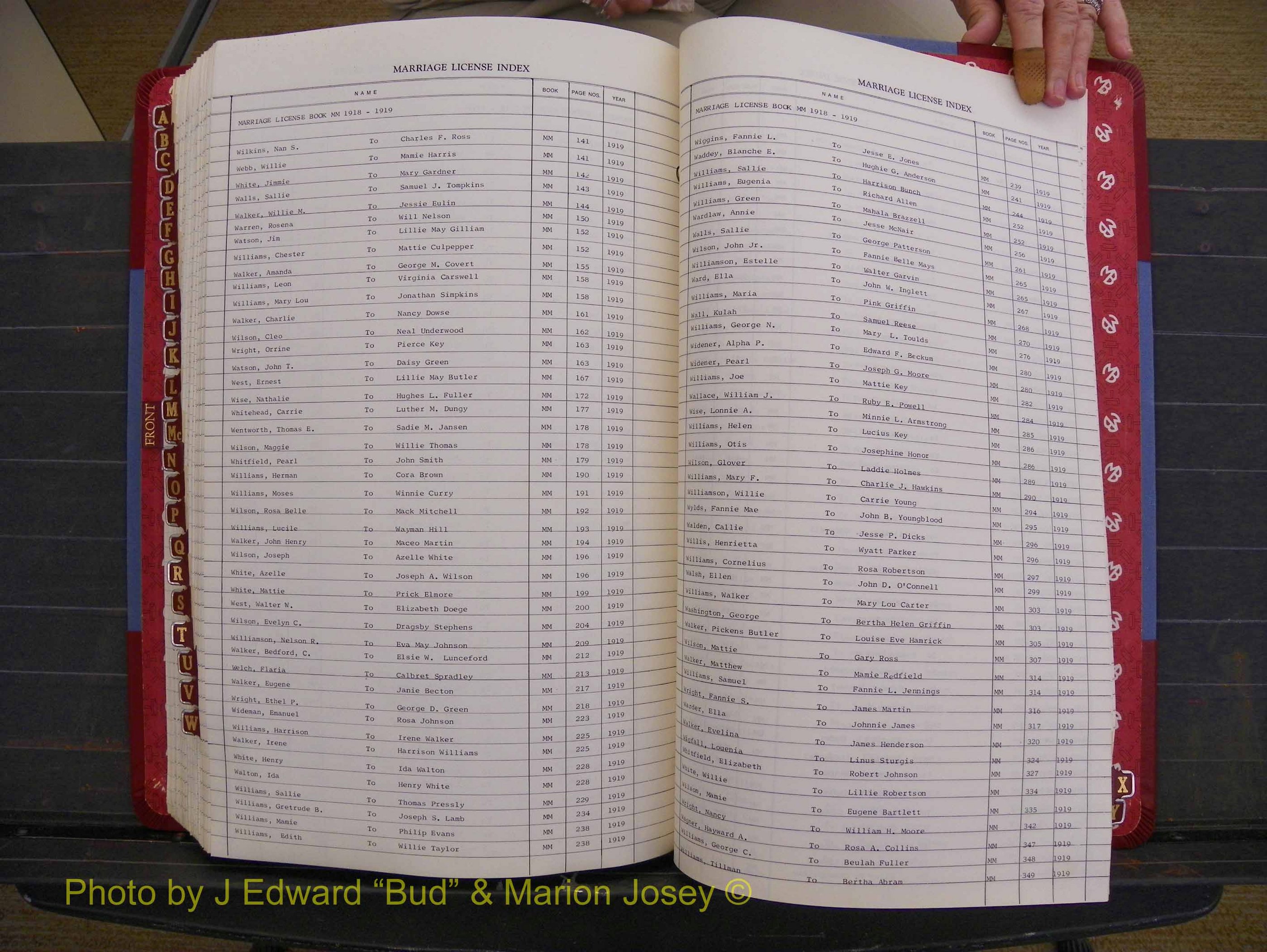 Richmond Marriages 1912-1919, Index W (363).JPG