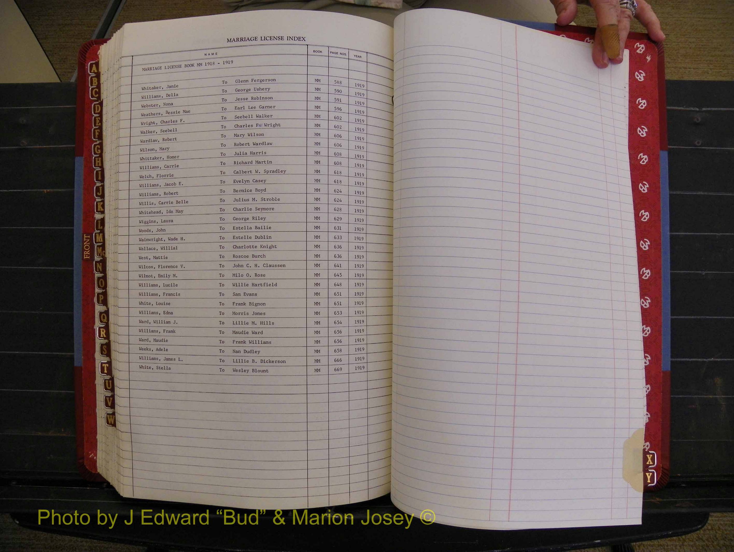Richmond Marriages 1912-1919, Index W (365).JPG