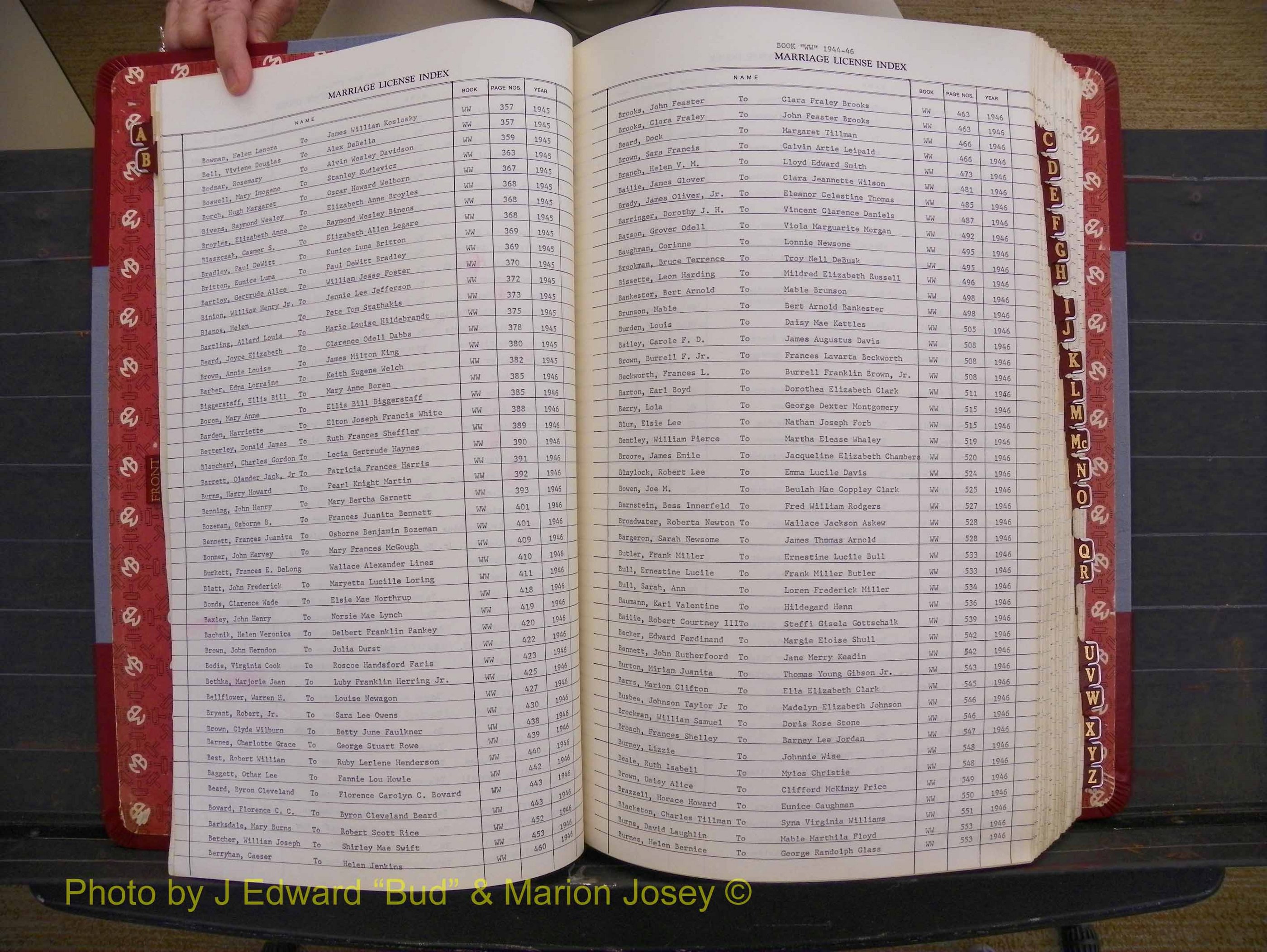 Richland Marriages 1912-1956, Index B (117).JPG