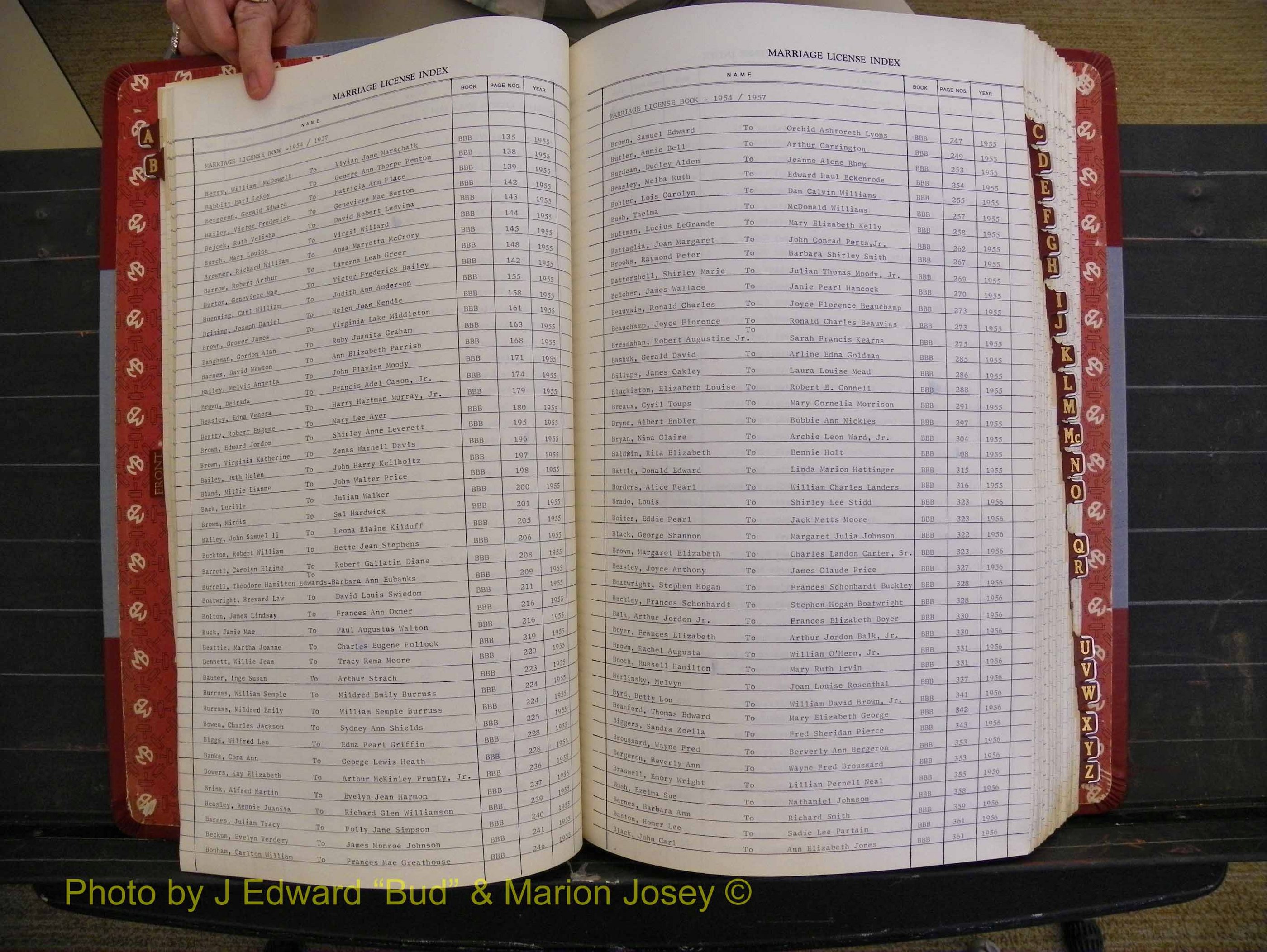 Richland Marriages 1912-1956, Index B (134).JPG