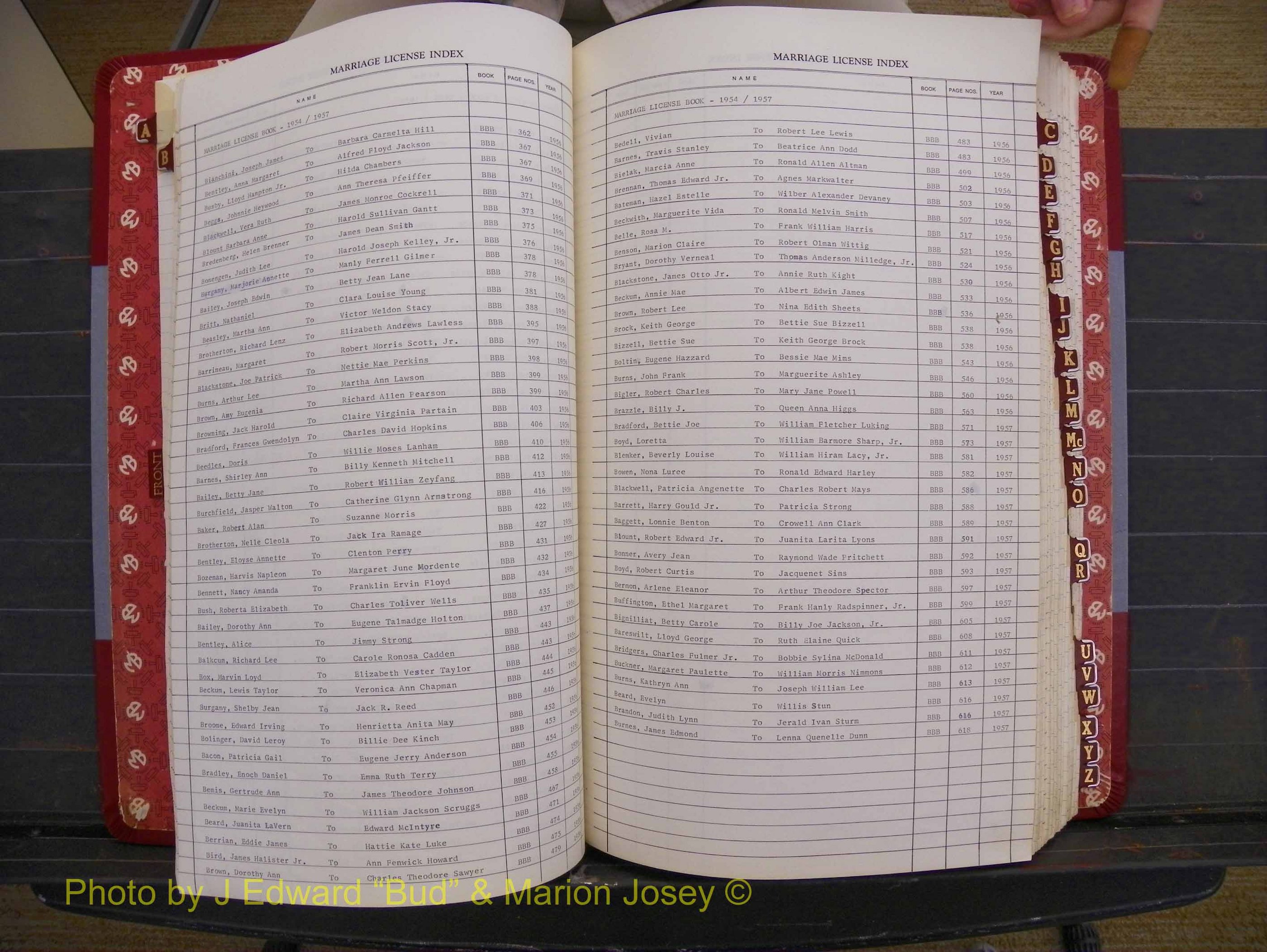 Richland Marriages 1912-1956, Index B (135).JPG