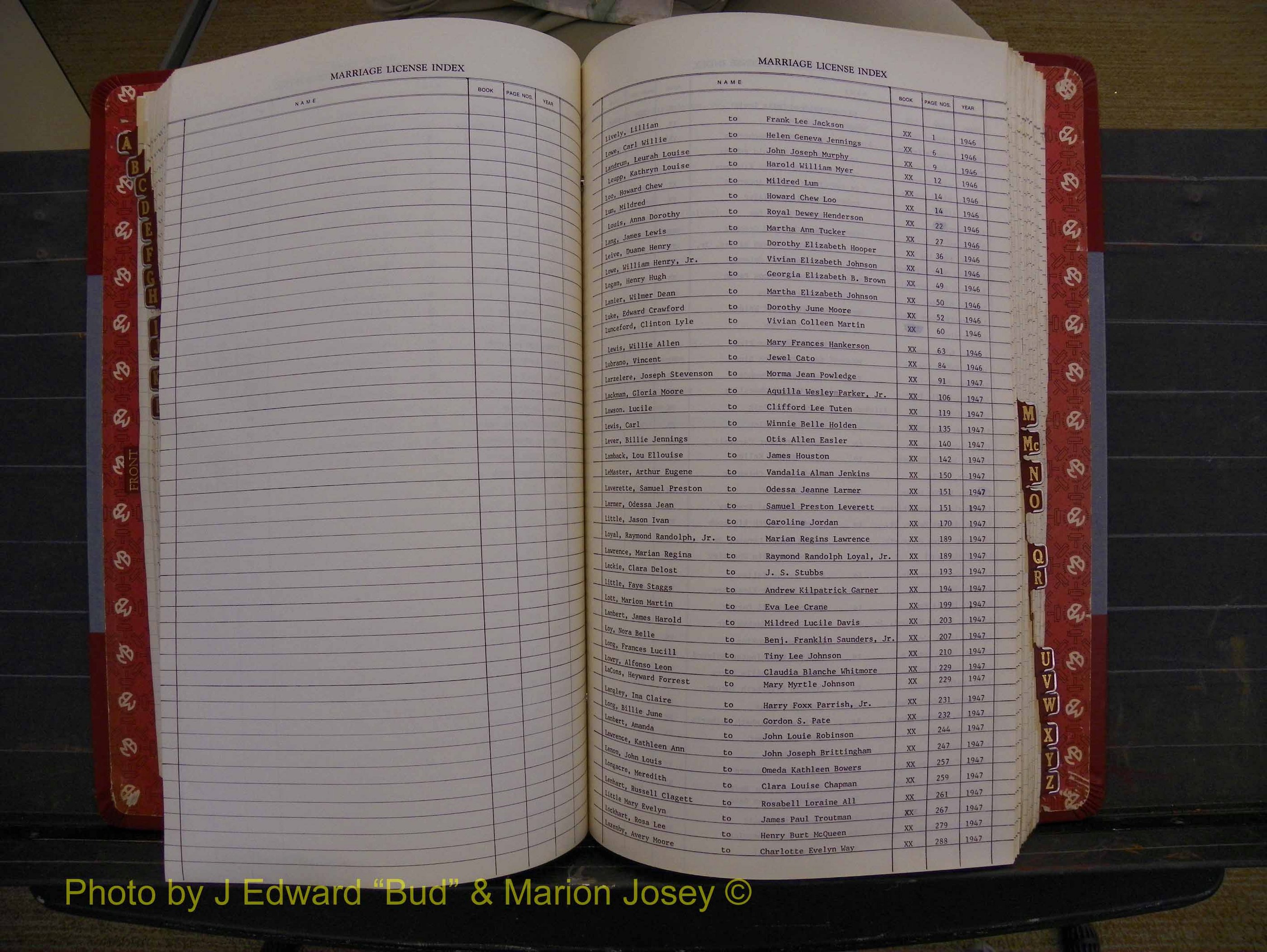 Richland Marriages 1912-1956, Index L (252).JPG