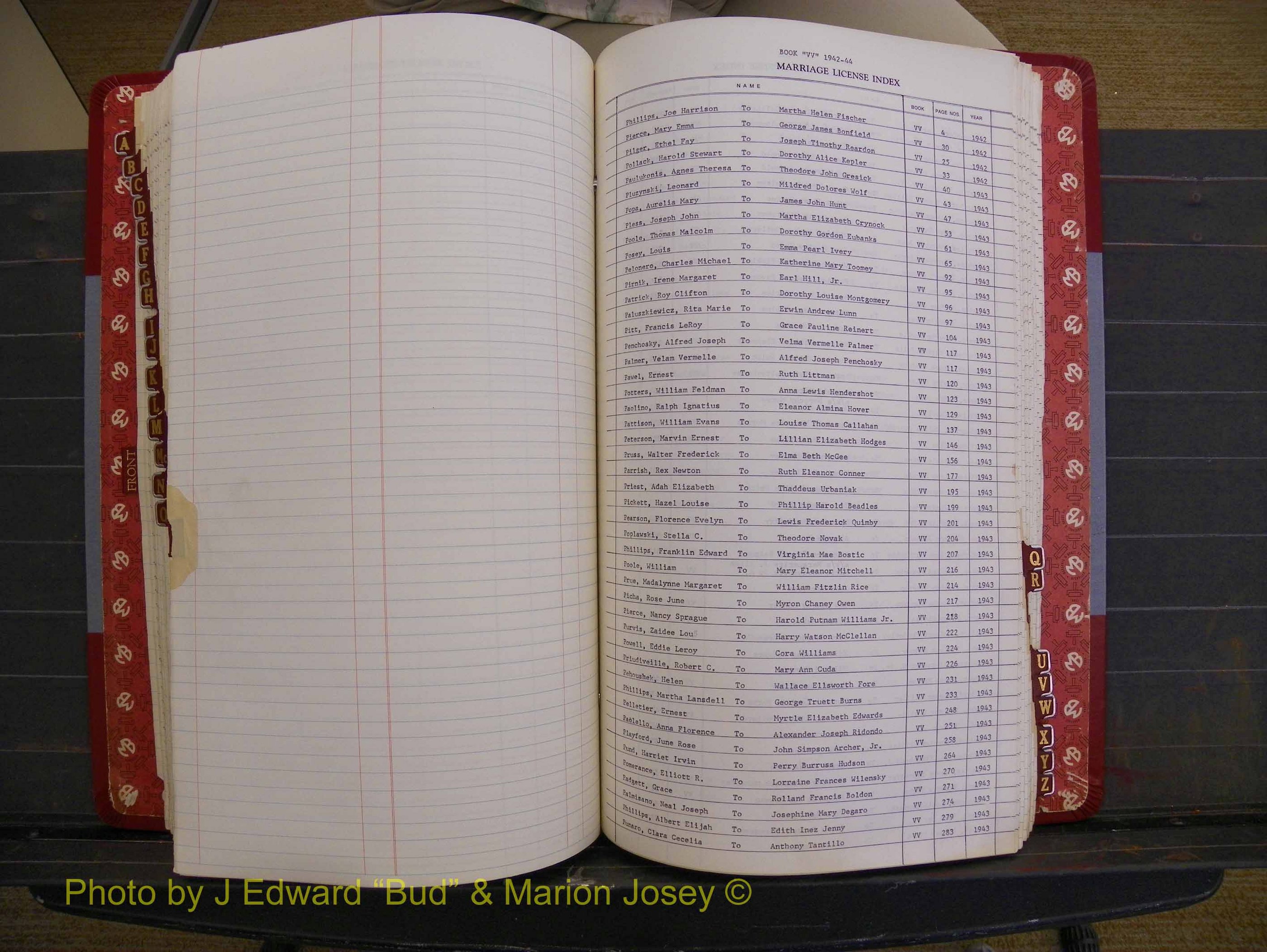Richland Marriages 1912-1956, Index P (305).JPG