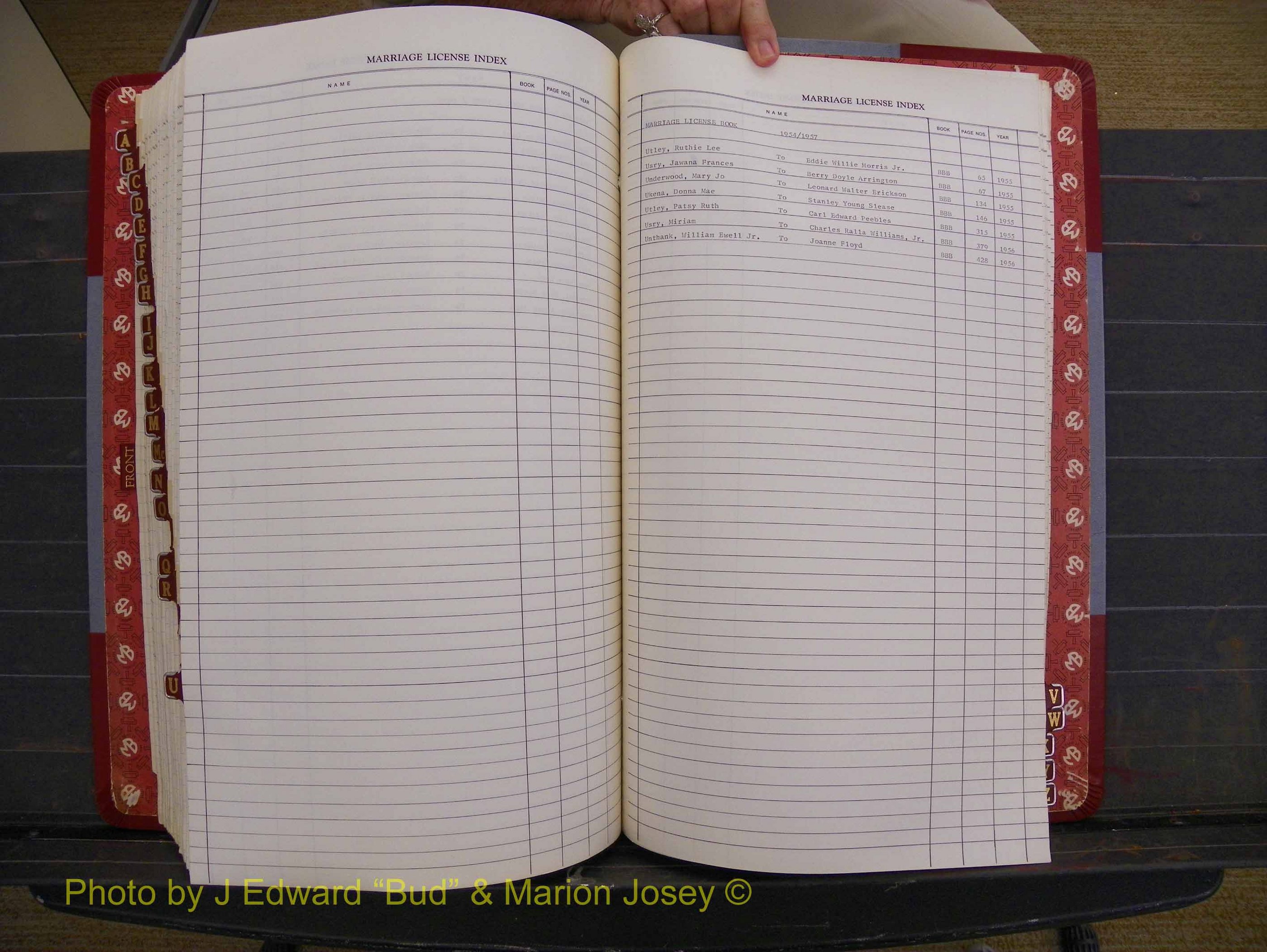 Richland Marriages 1912-1956, Index U (380).JPG