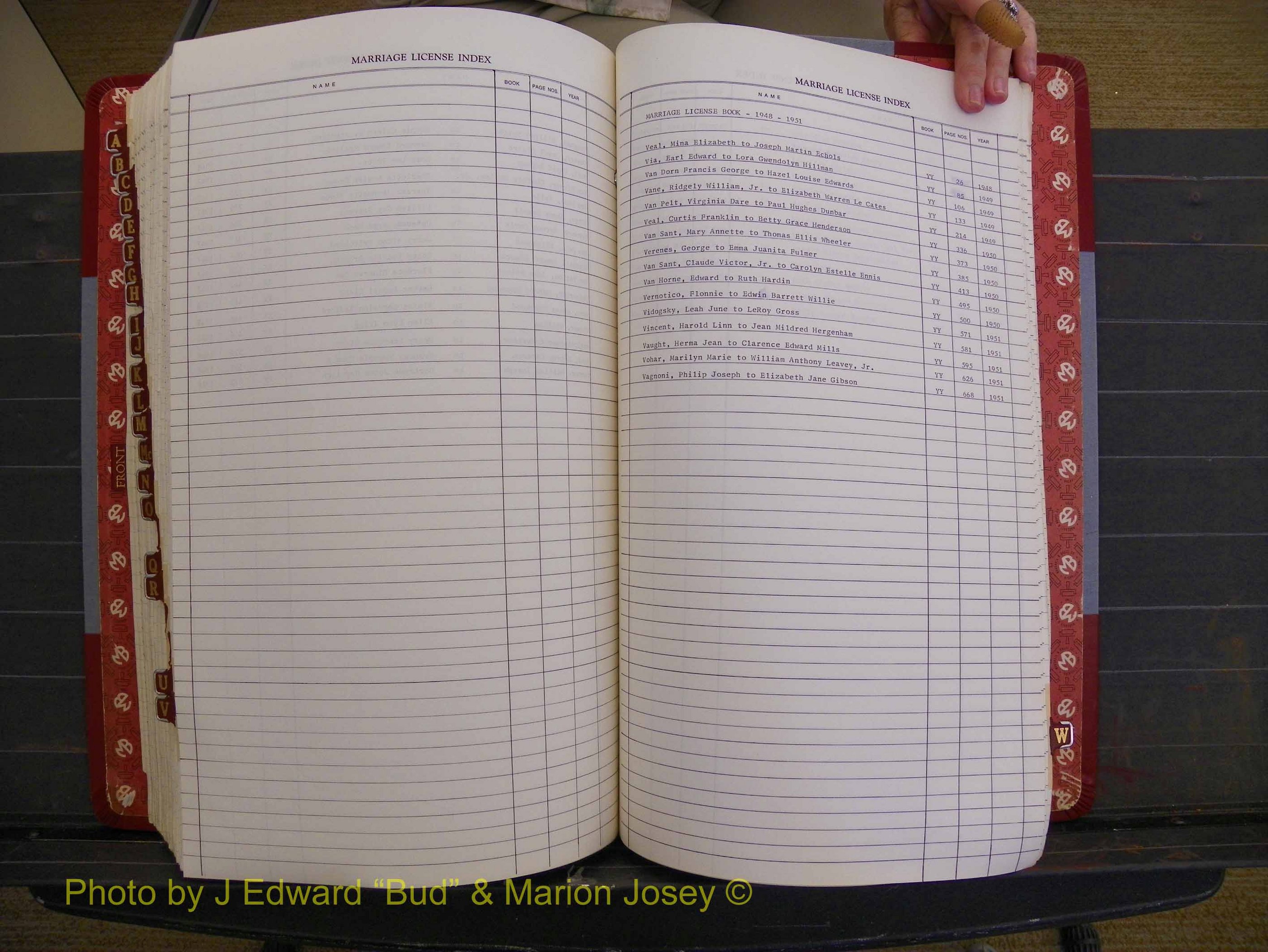 Richland Marriages 1912-1956, Index V (384).JPG