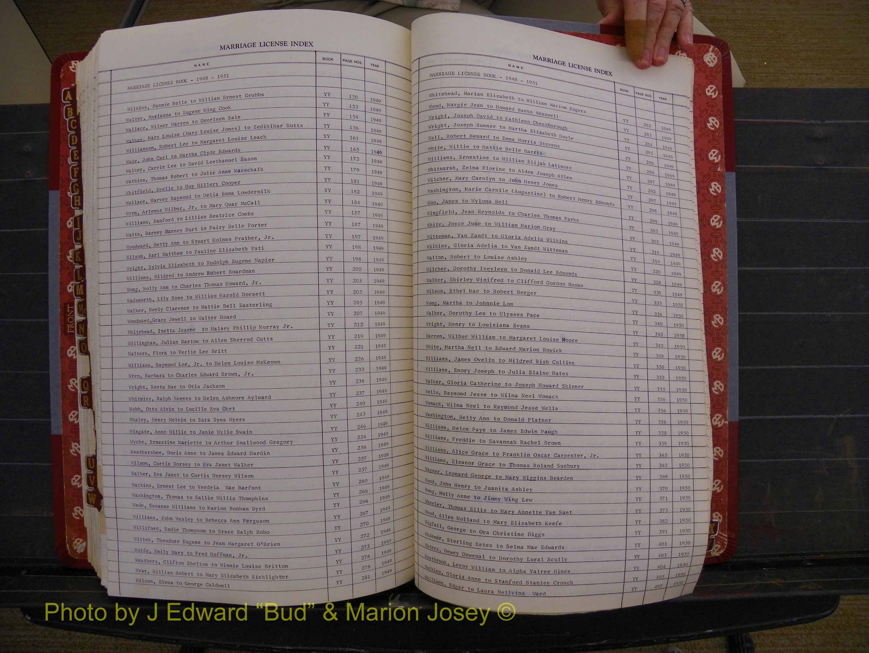 Richland Marriages 1912-1956, Index W (398).JPG