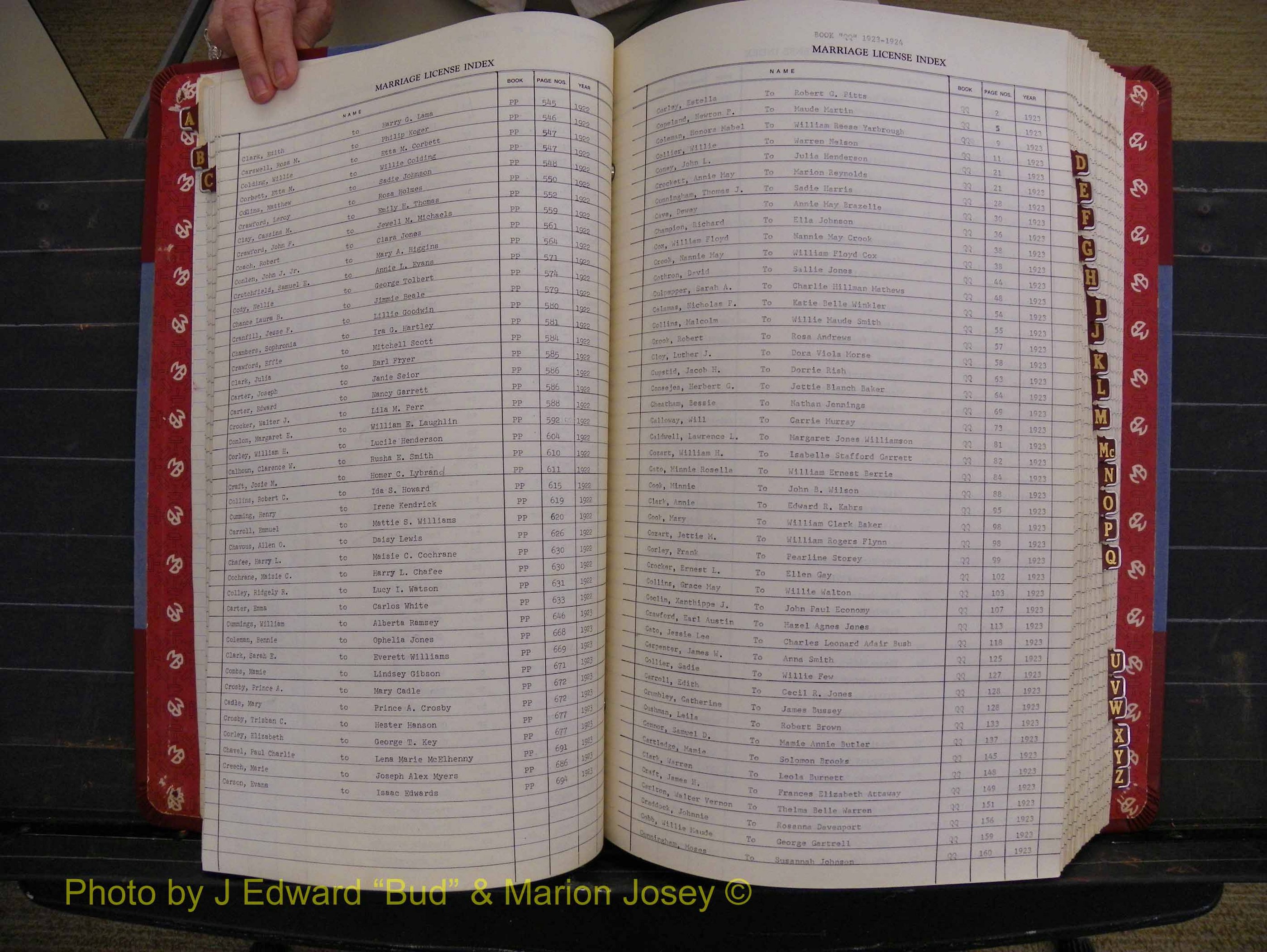 Richmond Marriages 1919-1942, Index C (155).JPG
