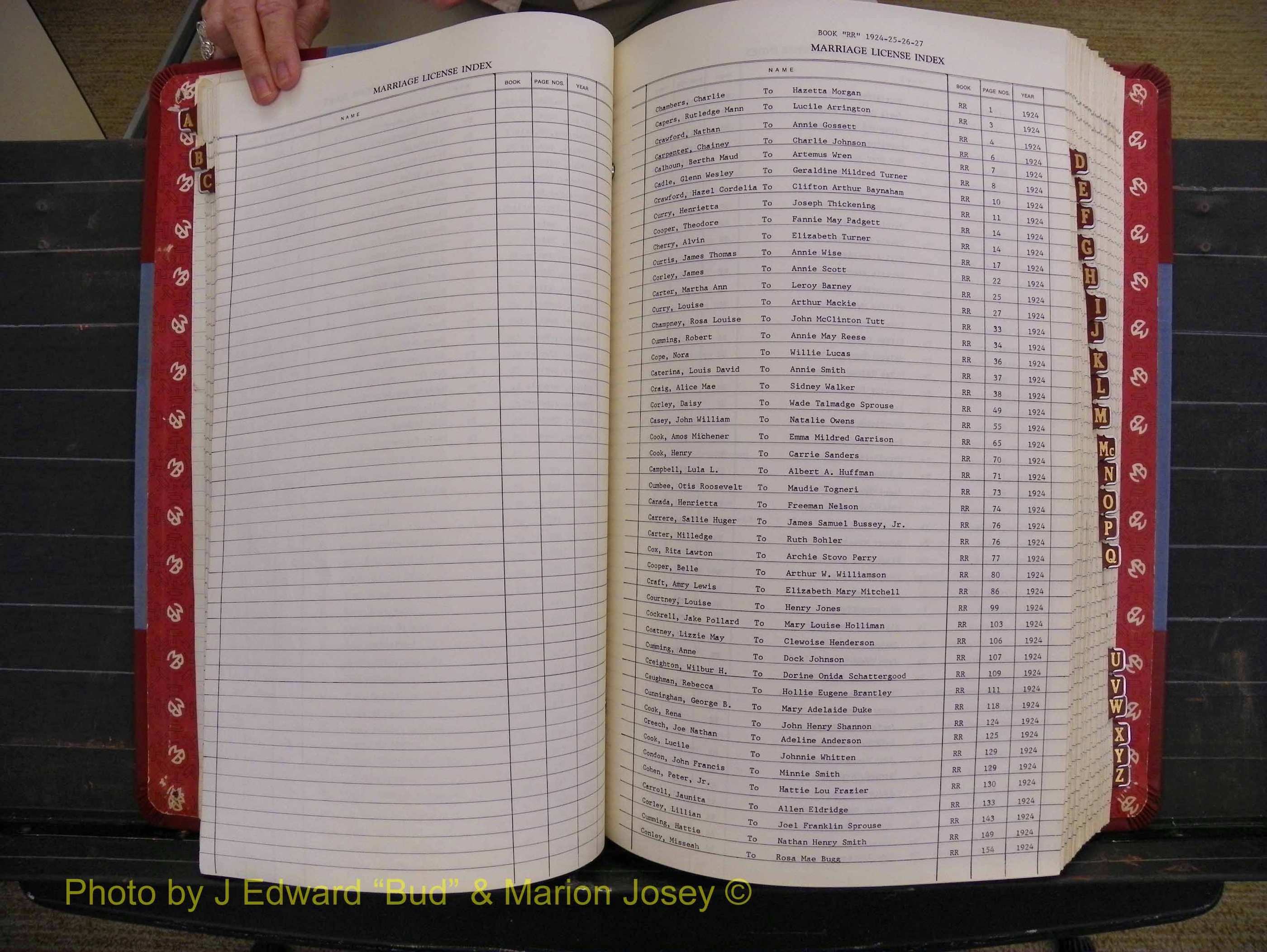 Richmond Marriages 1919-1942, Index C (158).JPG