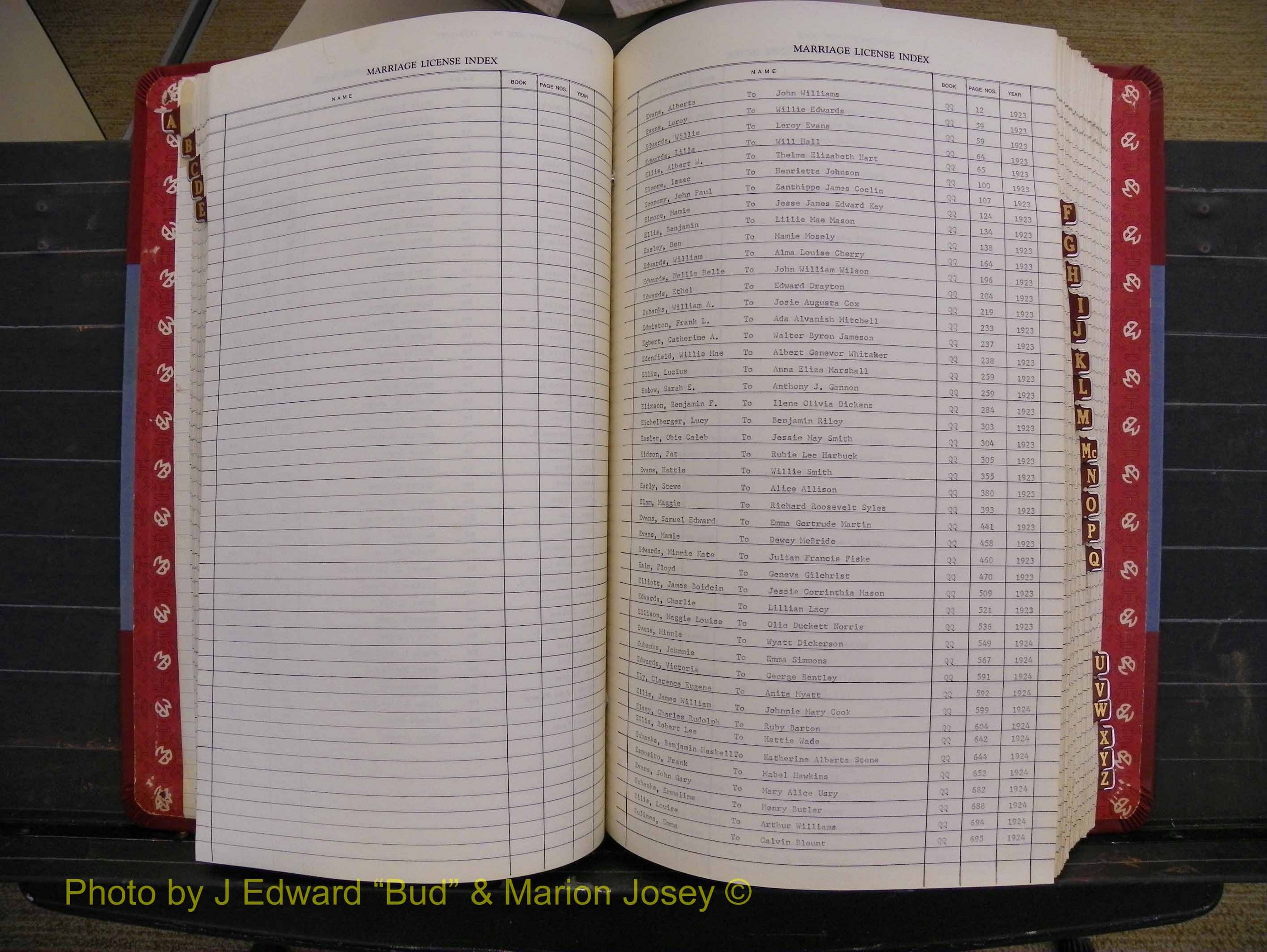 Richmond Marriages 1919-1942, Index E (189).JPG