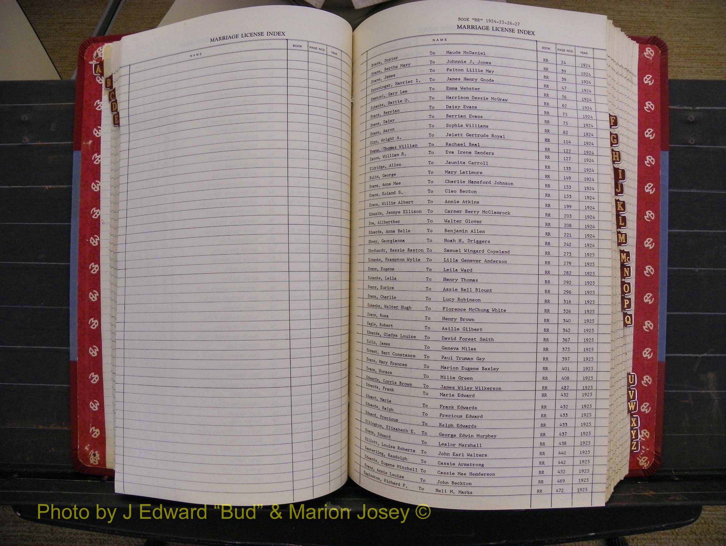 Richmond Marriages 1919-1942, Index E (190).JPG