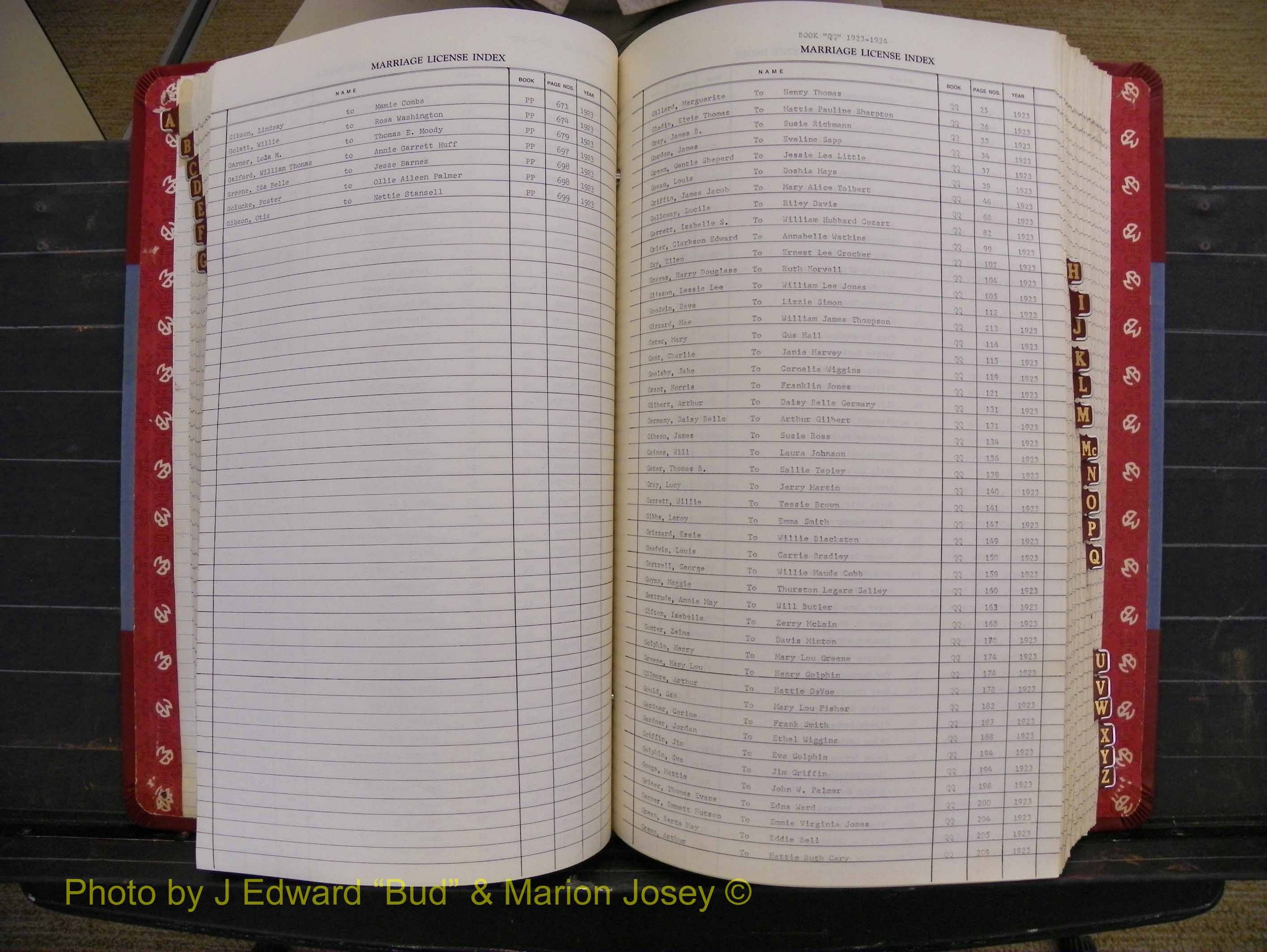 Richmond Marriages 1919-1942, Index G (210).JPG