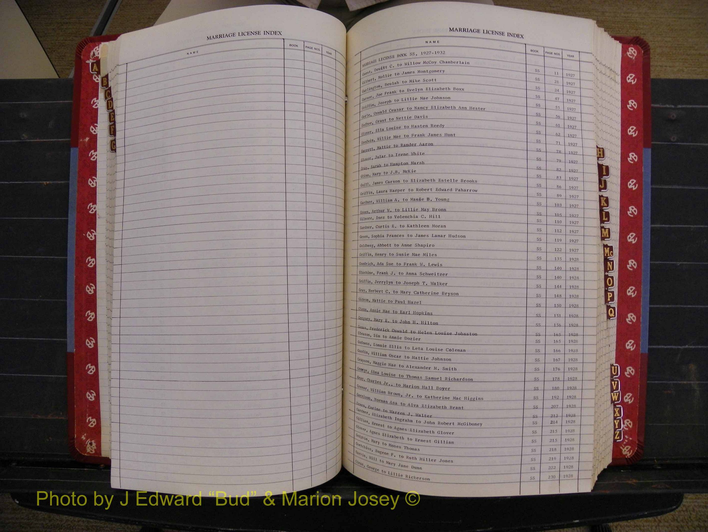 Richmond Marriages 1919-1942, Index G (214).JPG