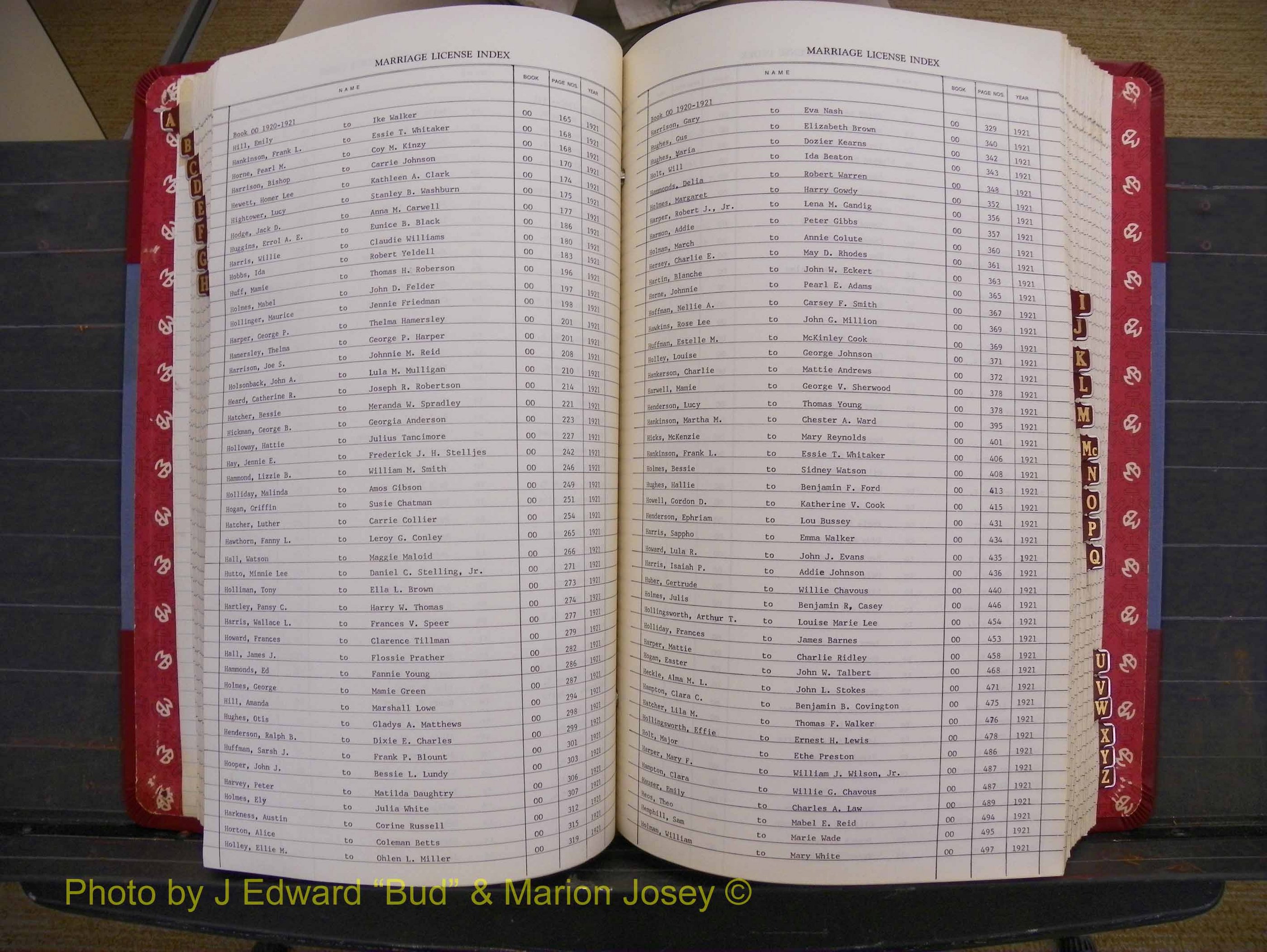 Richmond Marriages 1919-1942, Index H (224).JPG