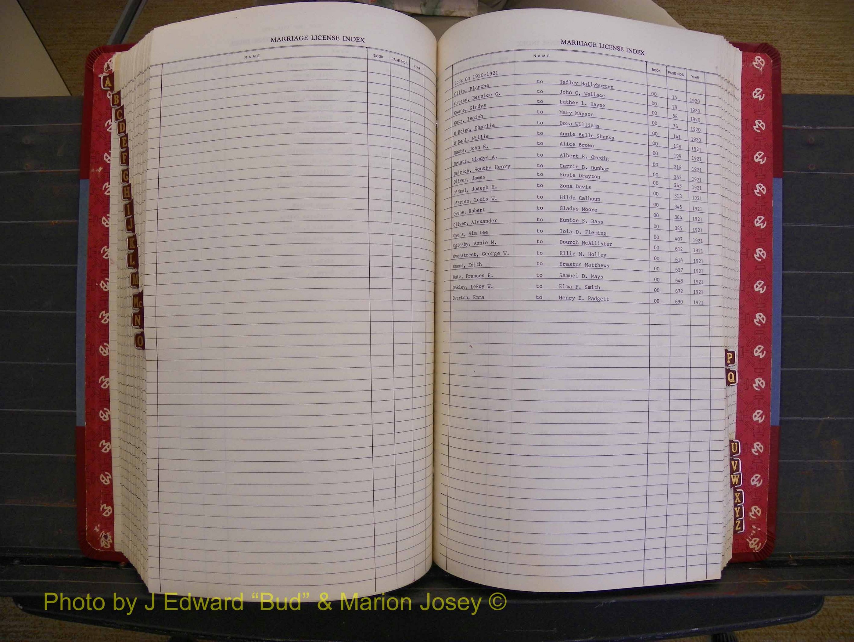 Richmond Marriages 1919-1942, Index O (333).JPG