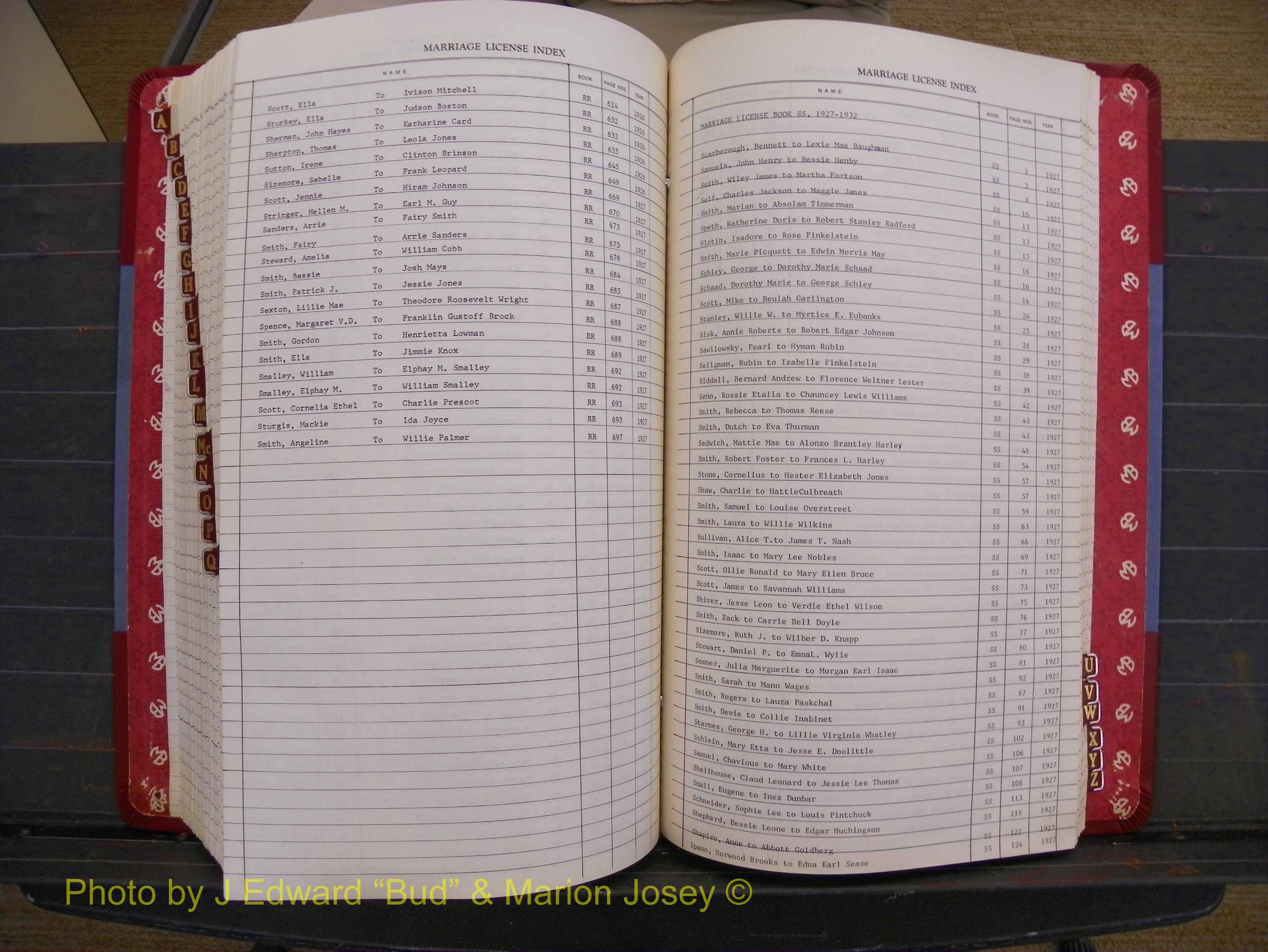 Richmond Marriages 1919-1942, Index S (397).JPG
