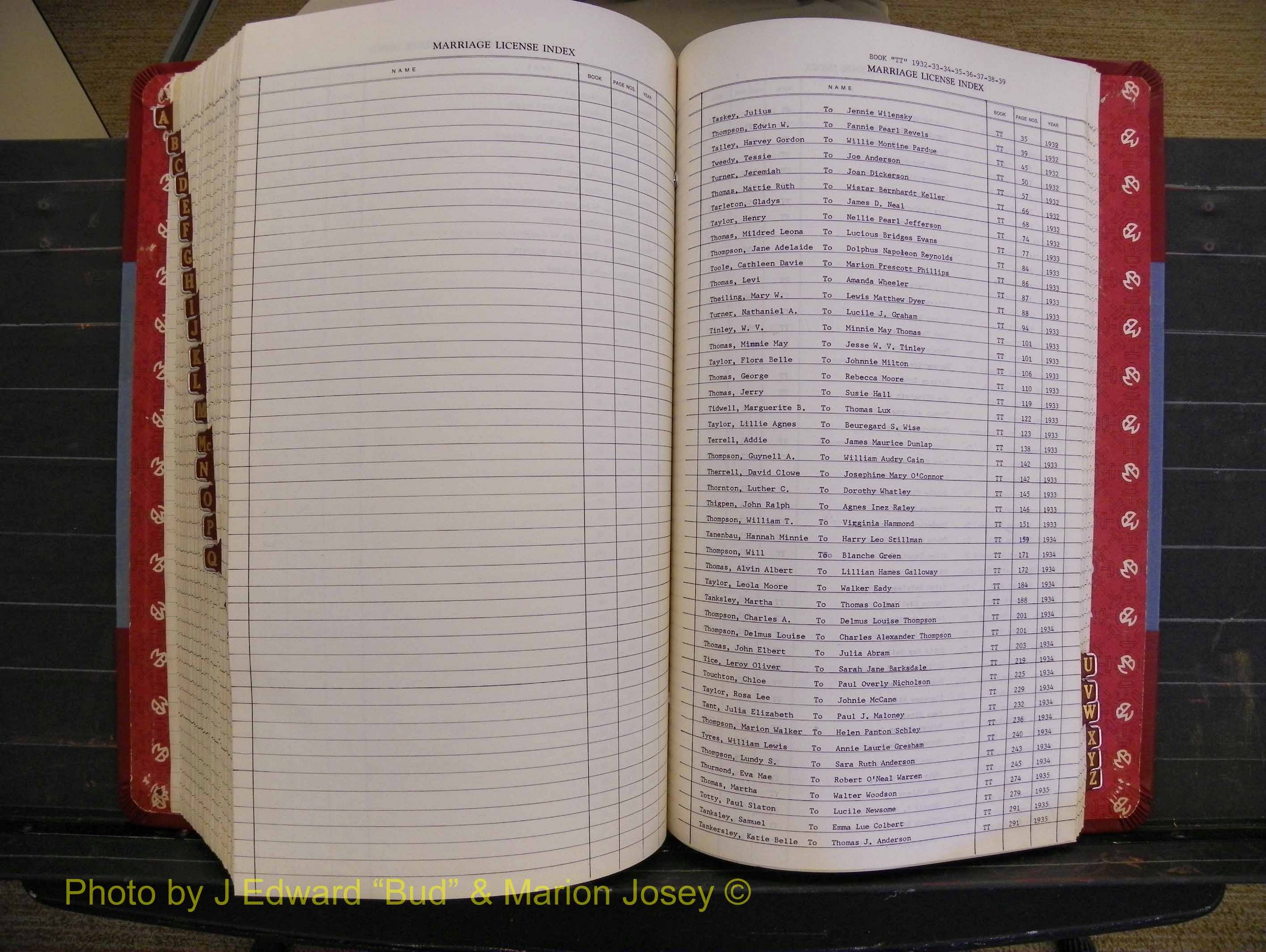 Richmond Marriages 1919-1942, Index T (420).JPG