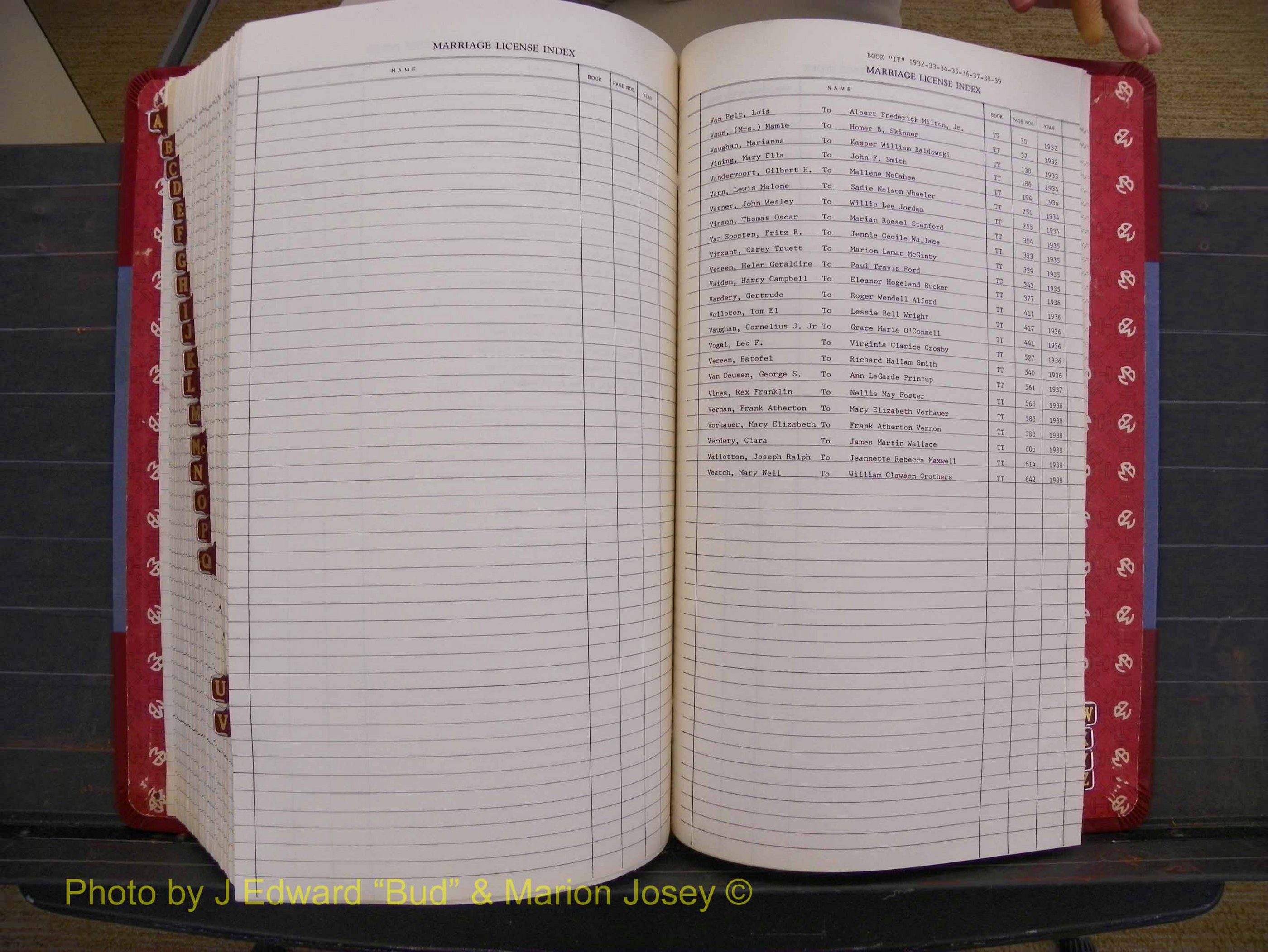 Richmond Marriages 1919-1942, Index V (437).JPG