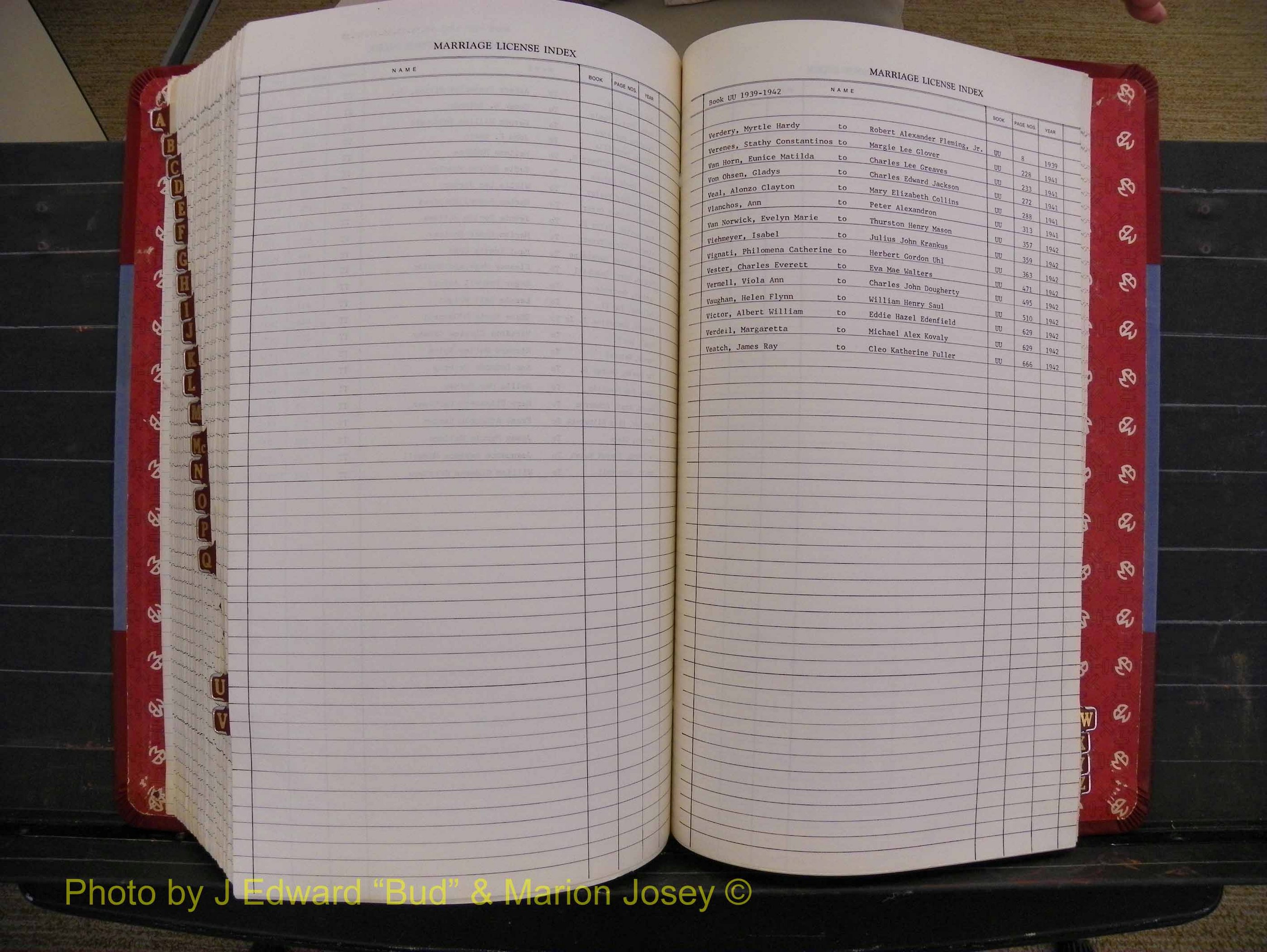 Richmond Marriages 1919-1942, Index V (438).JPG