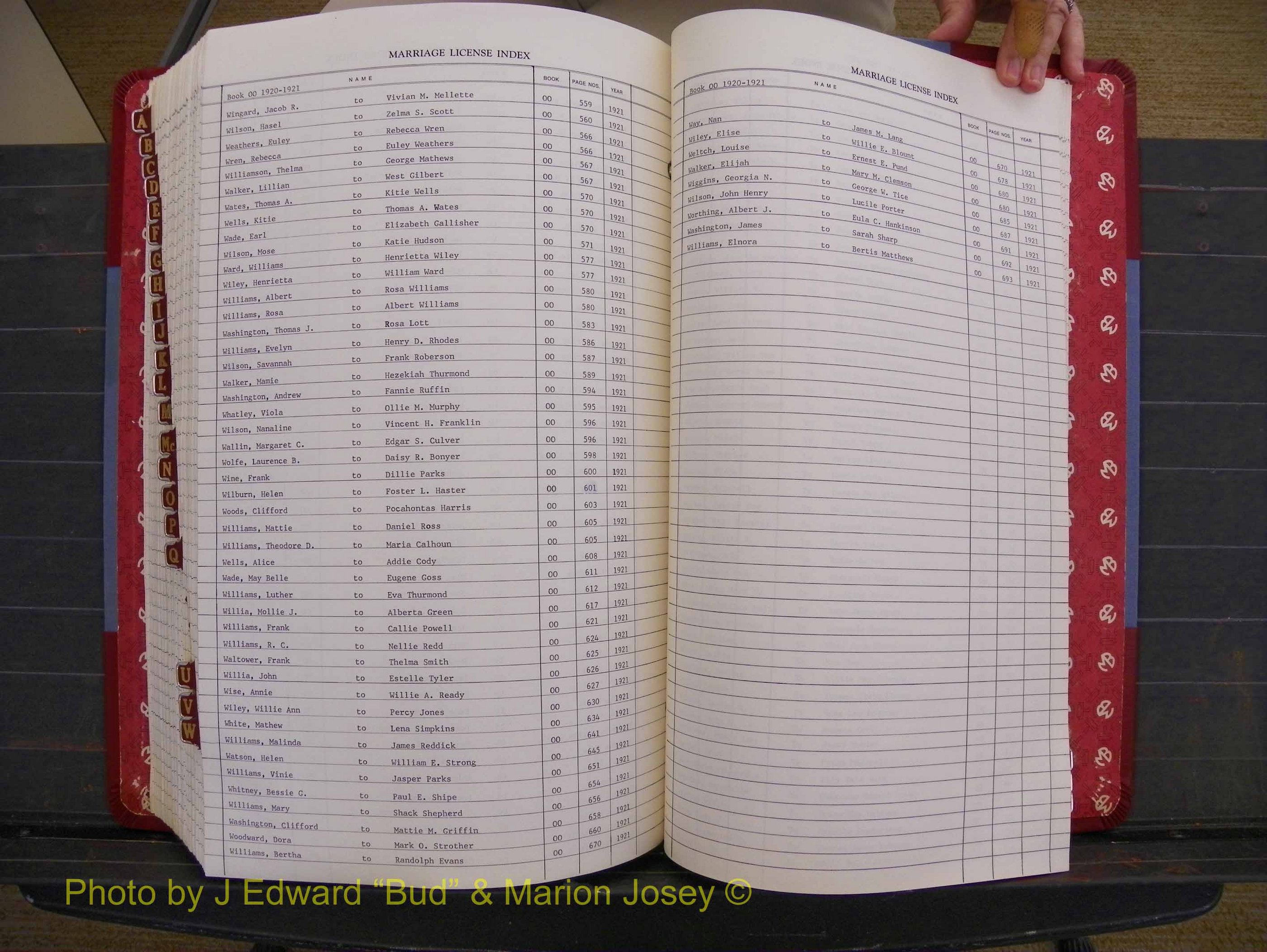 Richmond Marriages 1919-1942, Index W (446).JPG