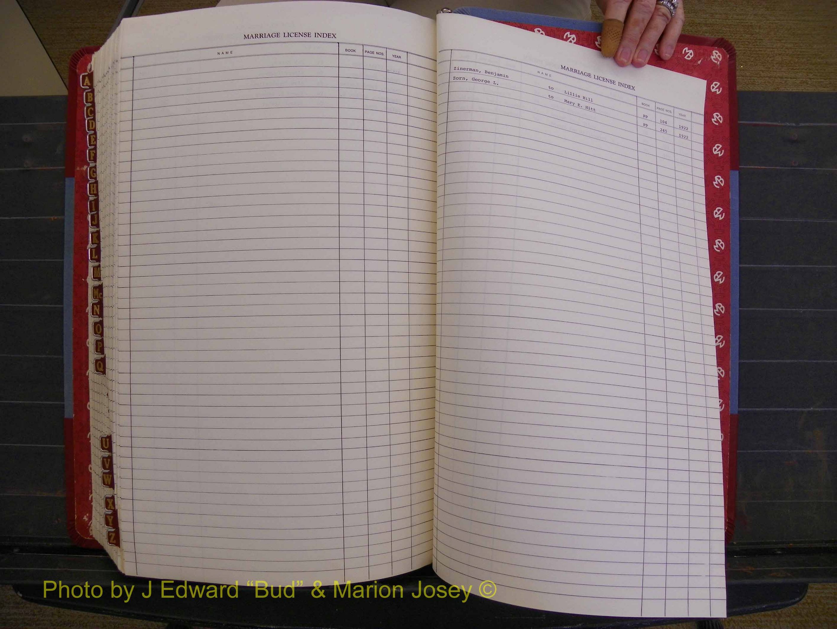 Richmond Marriages 1919-1942, Index Z (480).JPG