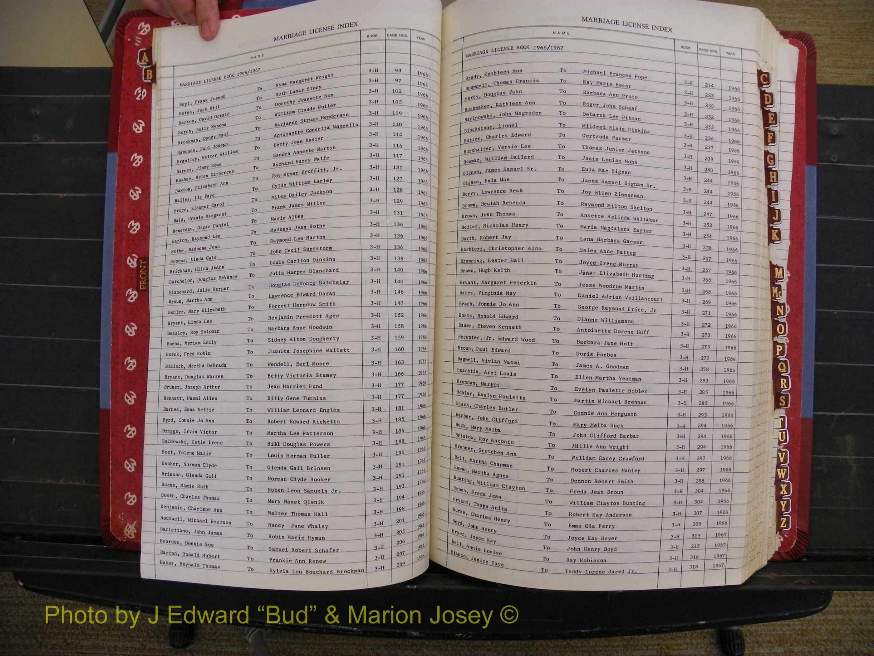 Richmond Marriages 1957-1969, Index B (127).JPG
