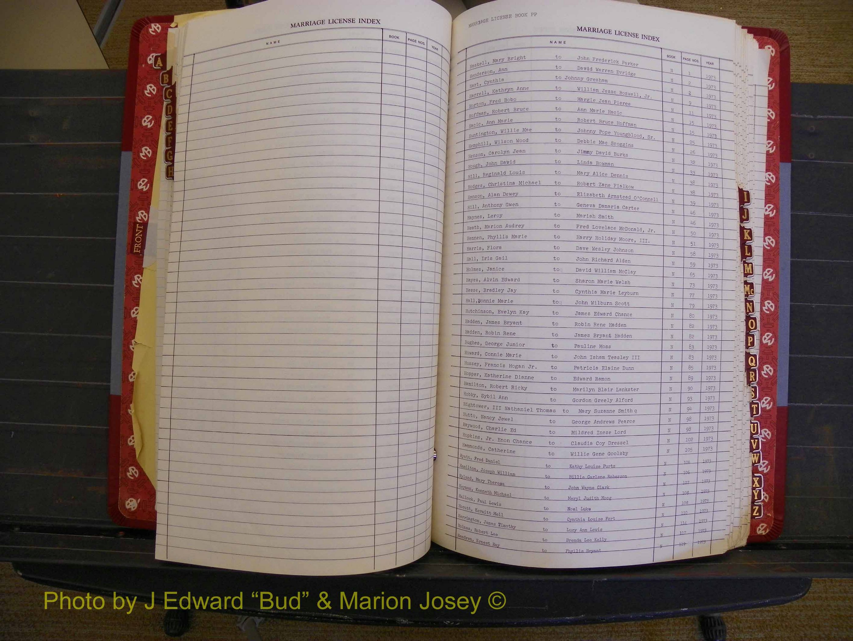 Richmond Marriages 1970-1975, Index H (169).JPG