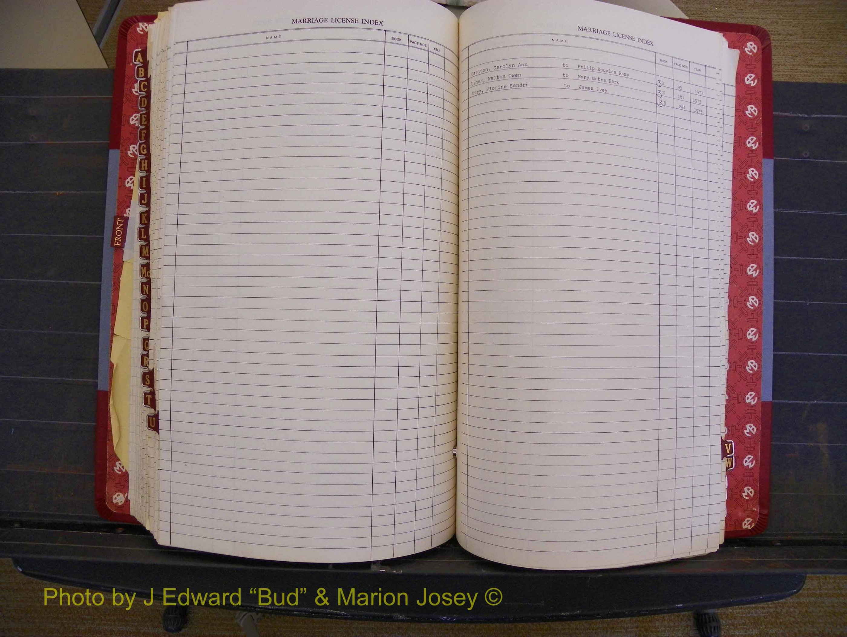 Richmond Marriages 1970-1975, Index U (279).JPG